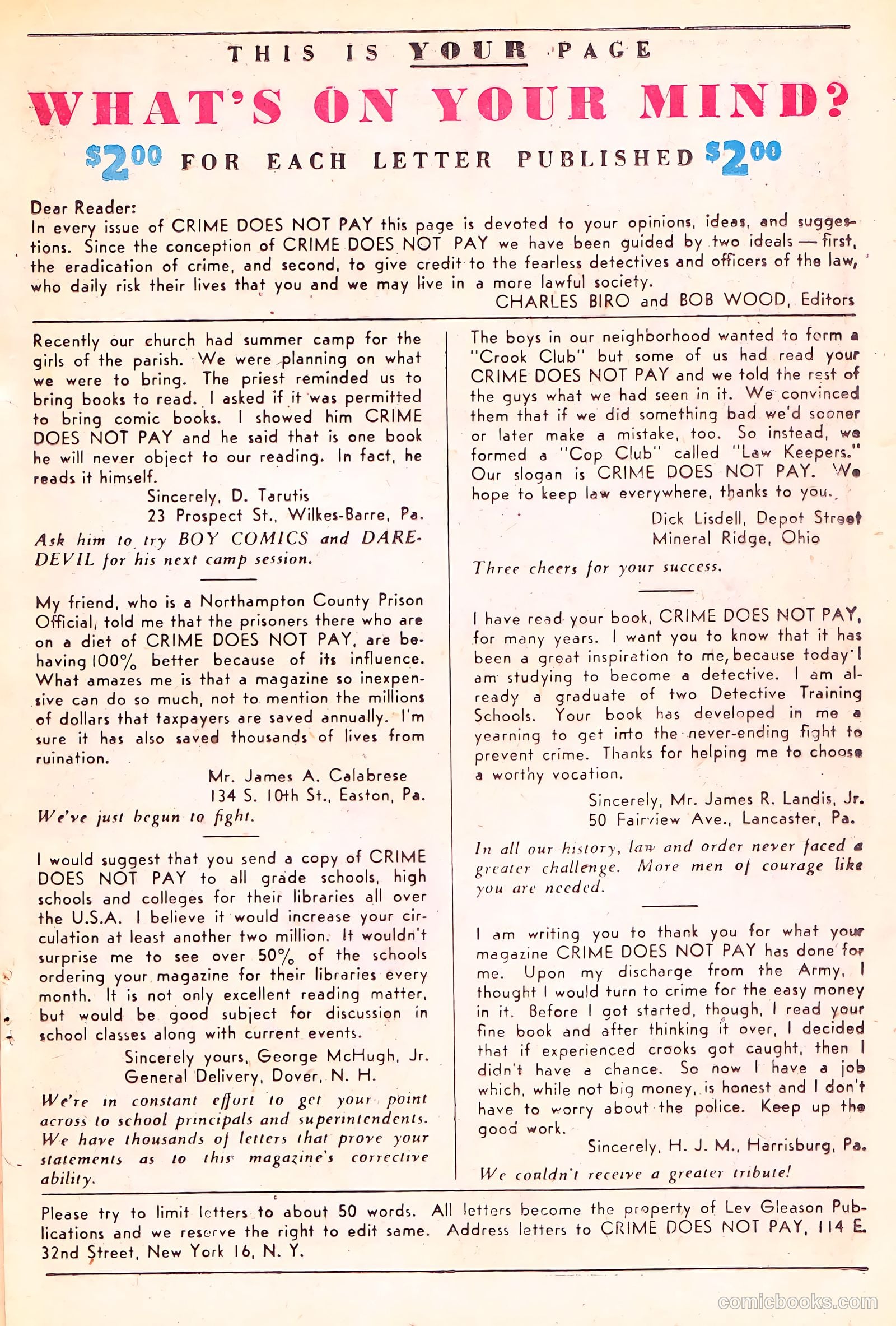 Crime Does Not Pay #59 (1948) — page 25 of 54