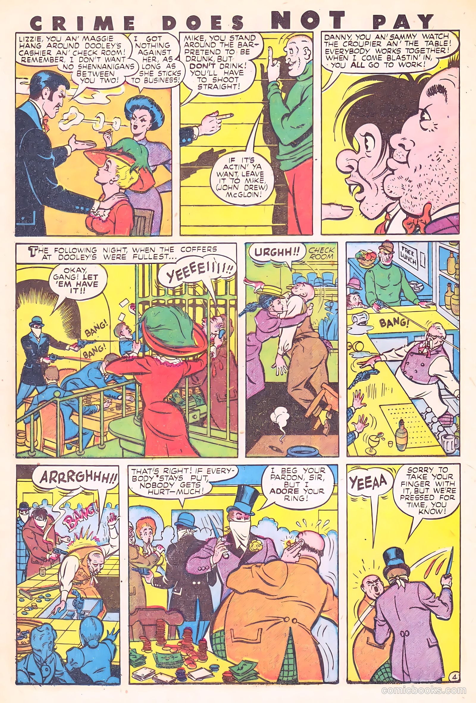 Crime Does Not Pay #59 (1948) — page 33 of 54