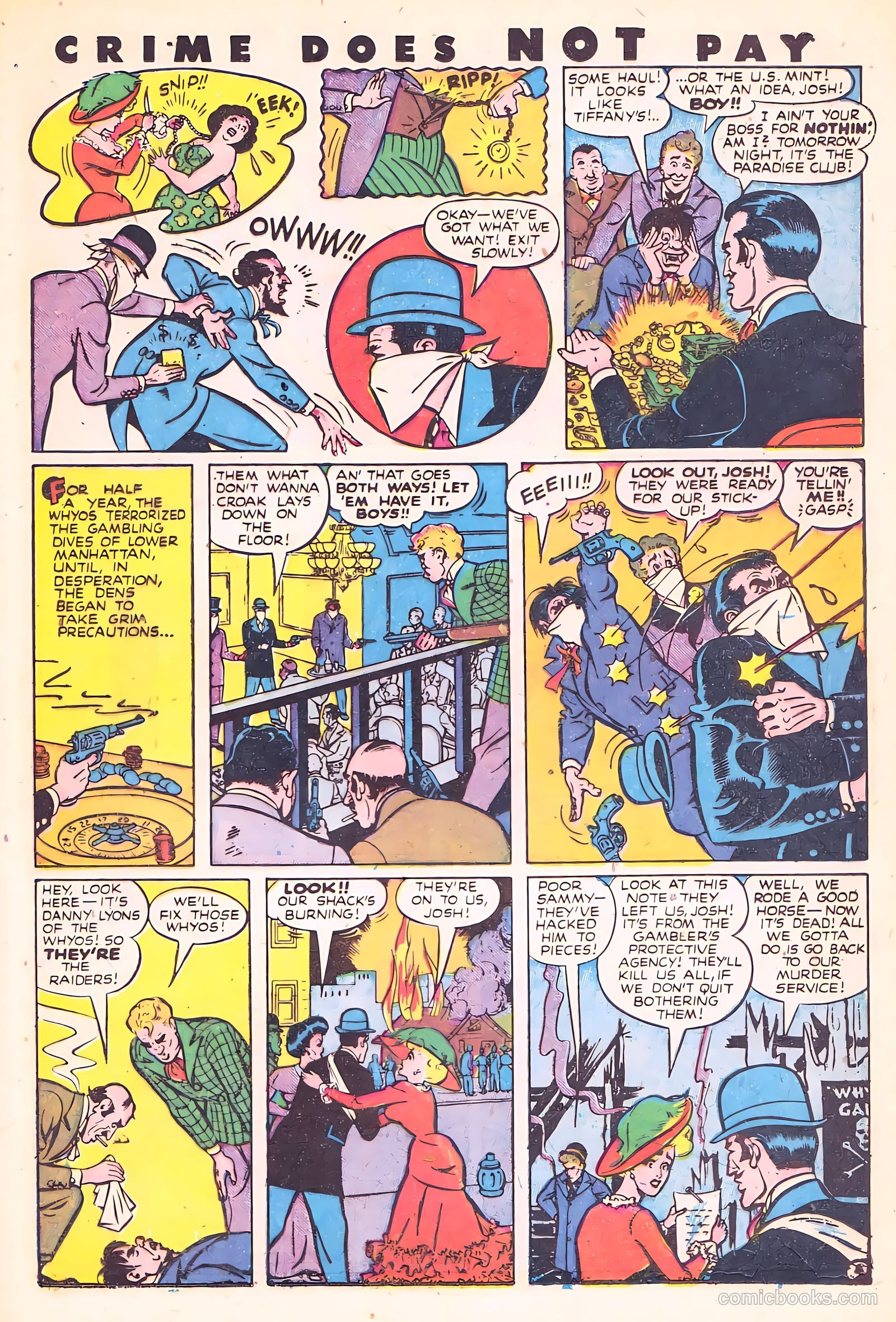 Crime Does Not Pay #59 (1948) — page 34 of 54