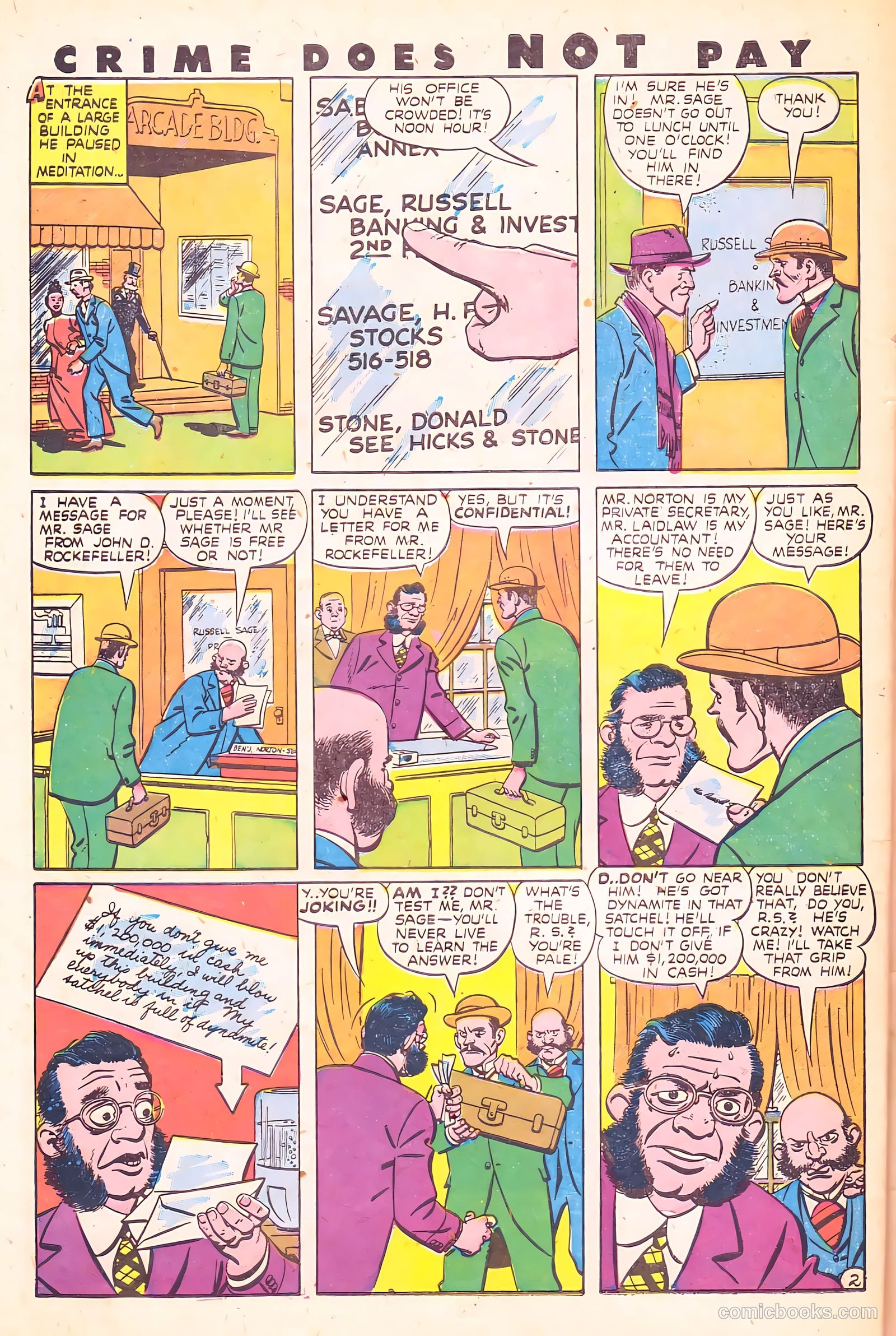 Crime Does Not Pay #59 (1948) — page 48 of 54