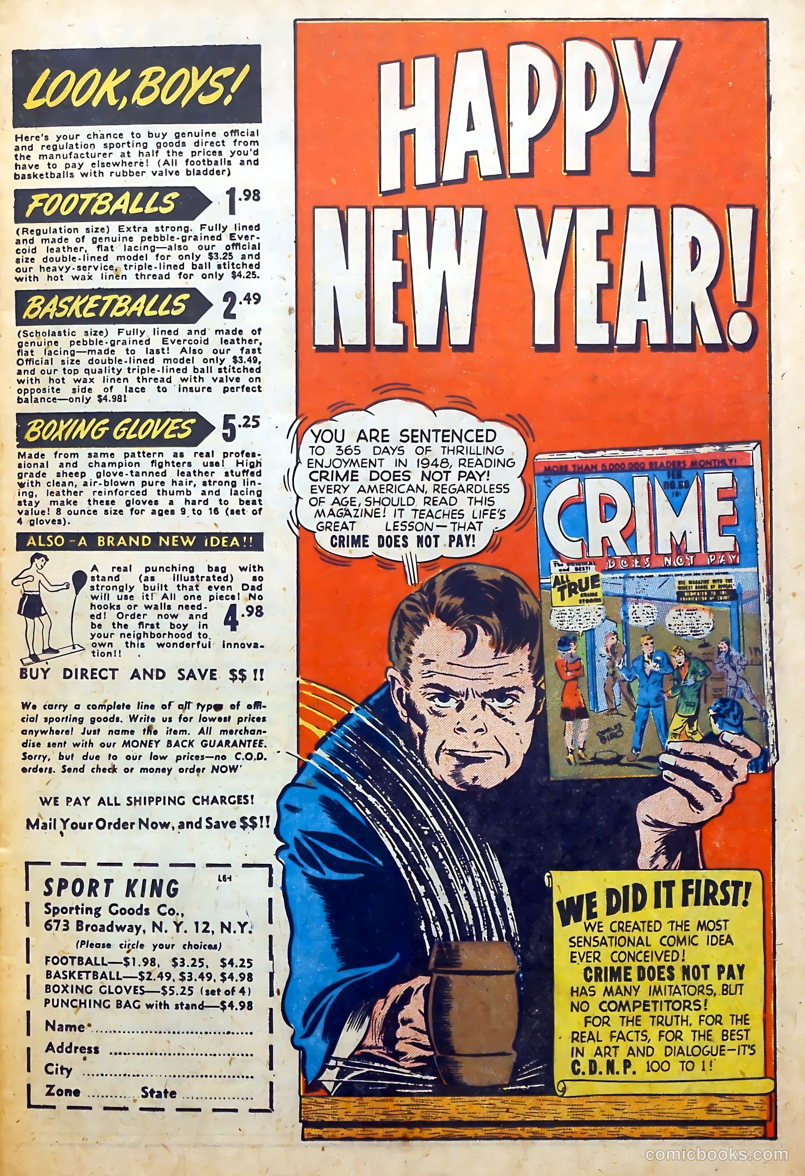 Crime Does Not Pay #60 (1948) — page 15 of 53