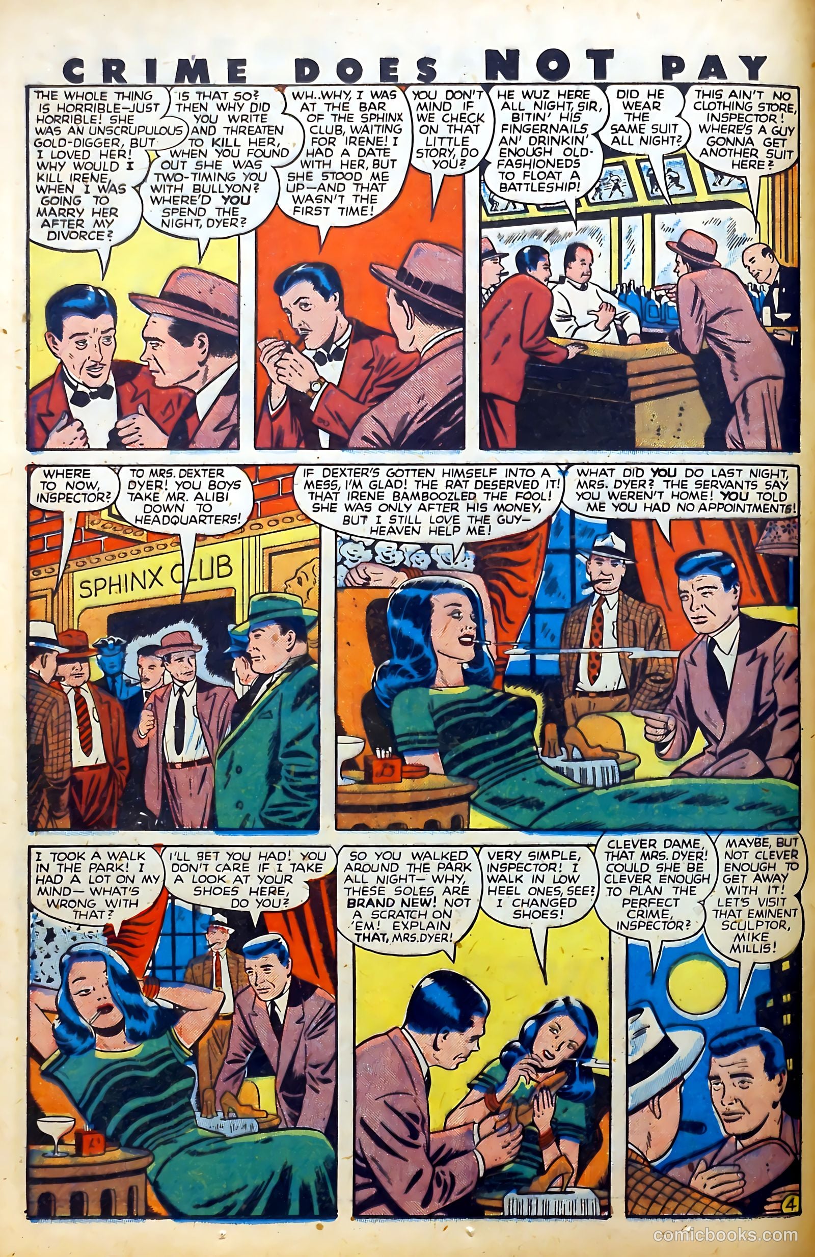 Crime Does Not Pay #60 (1948) — page 20 of 53