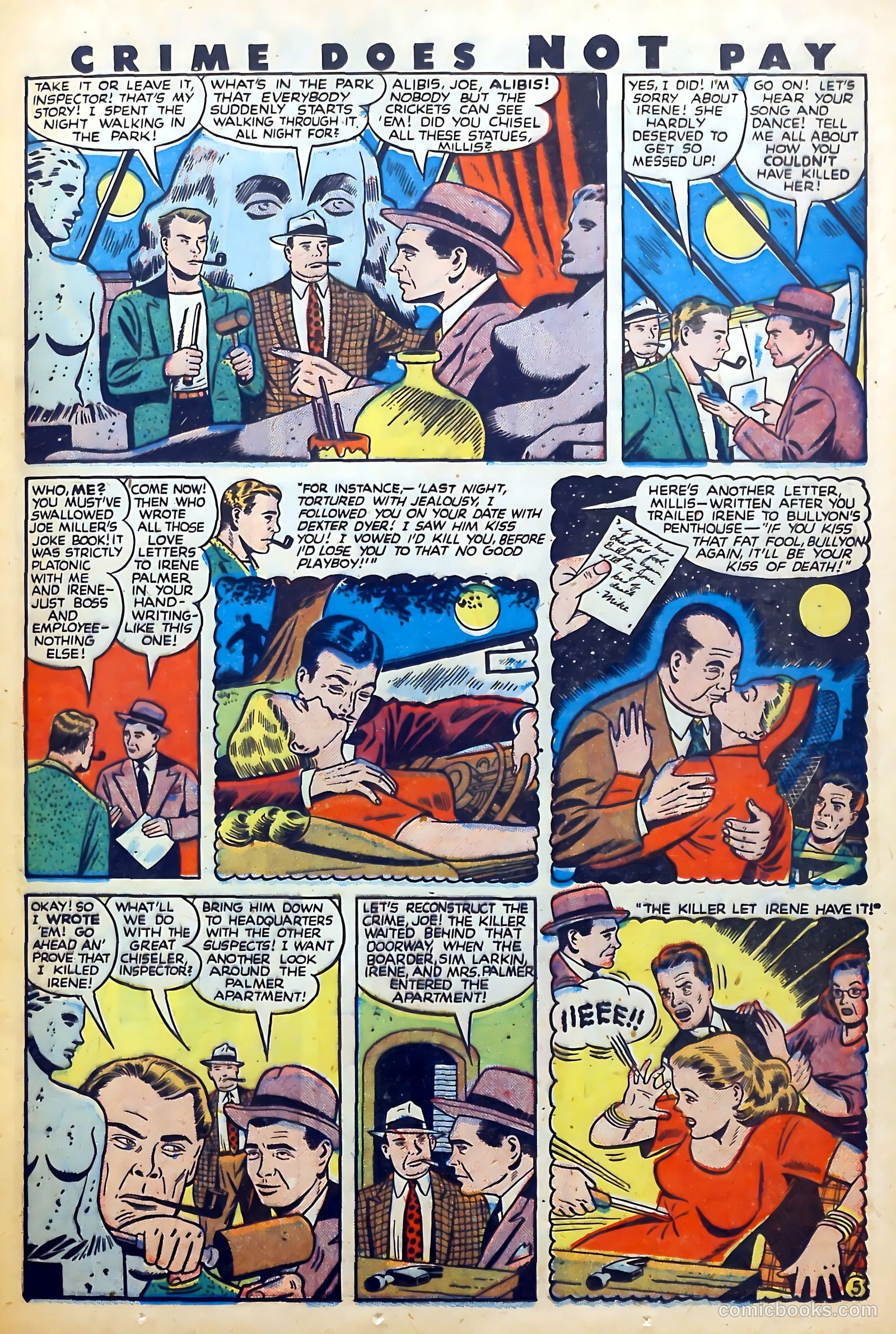 Crime Does Not Pay #60 (1948) — page 21 of 53