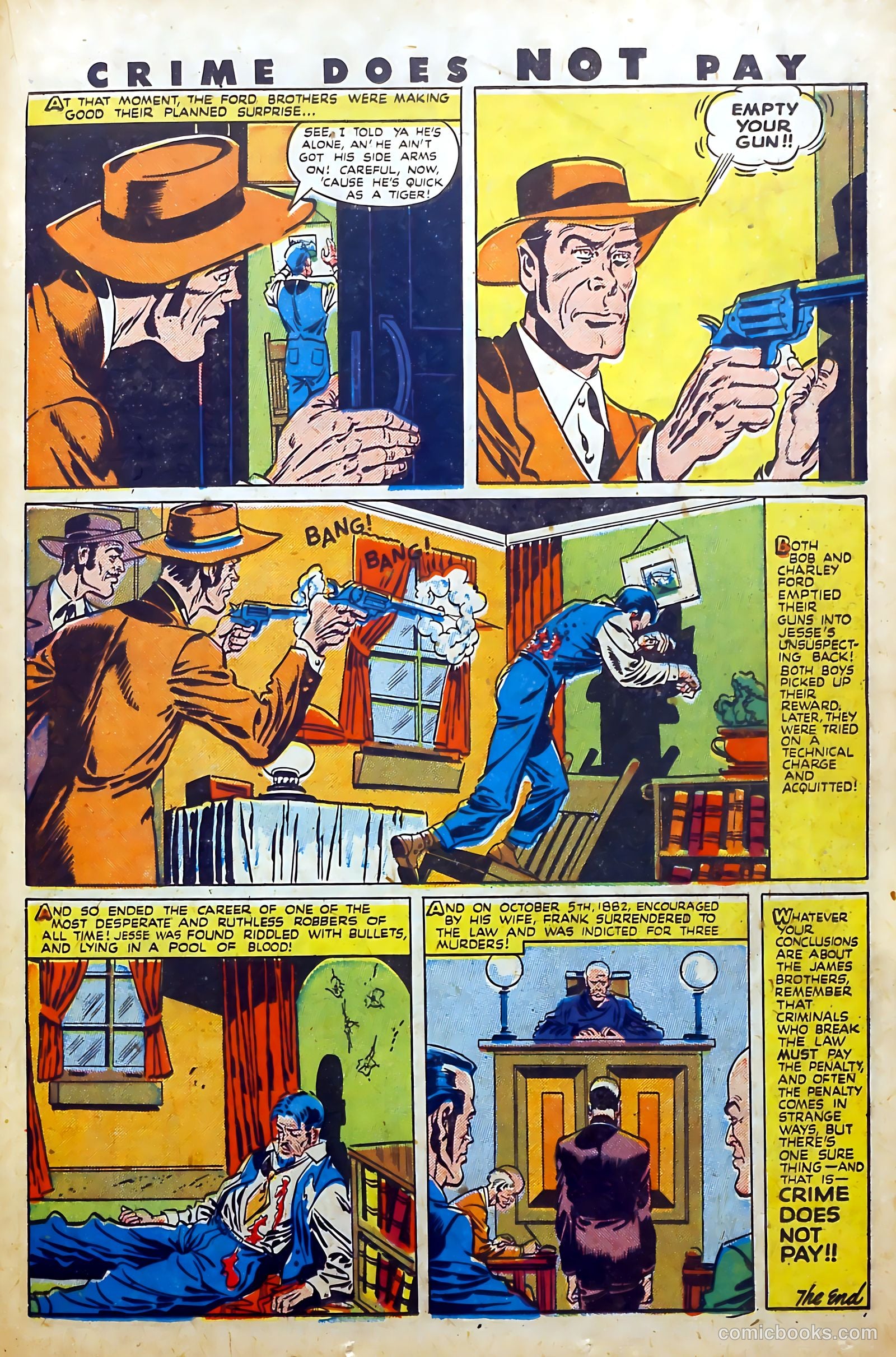 Crime Does Not Pay #60 (1948) — page 31 of 53