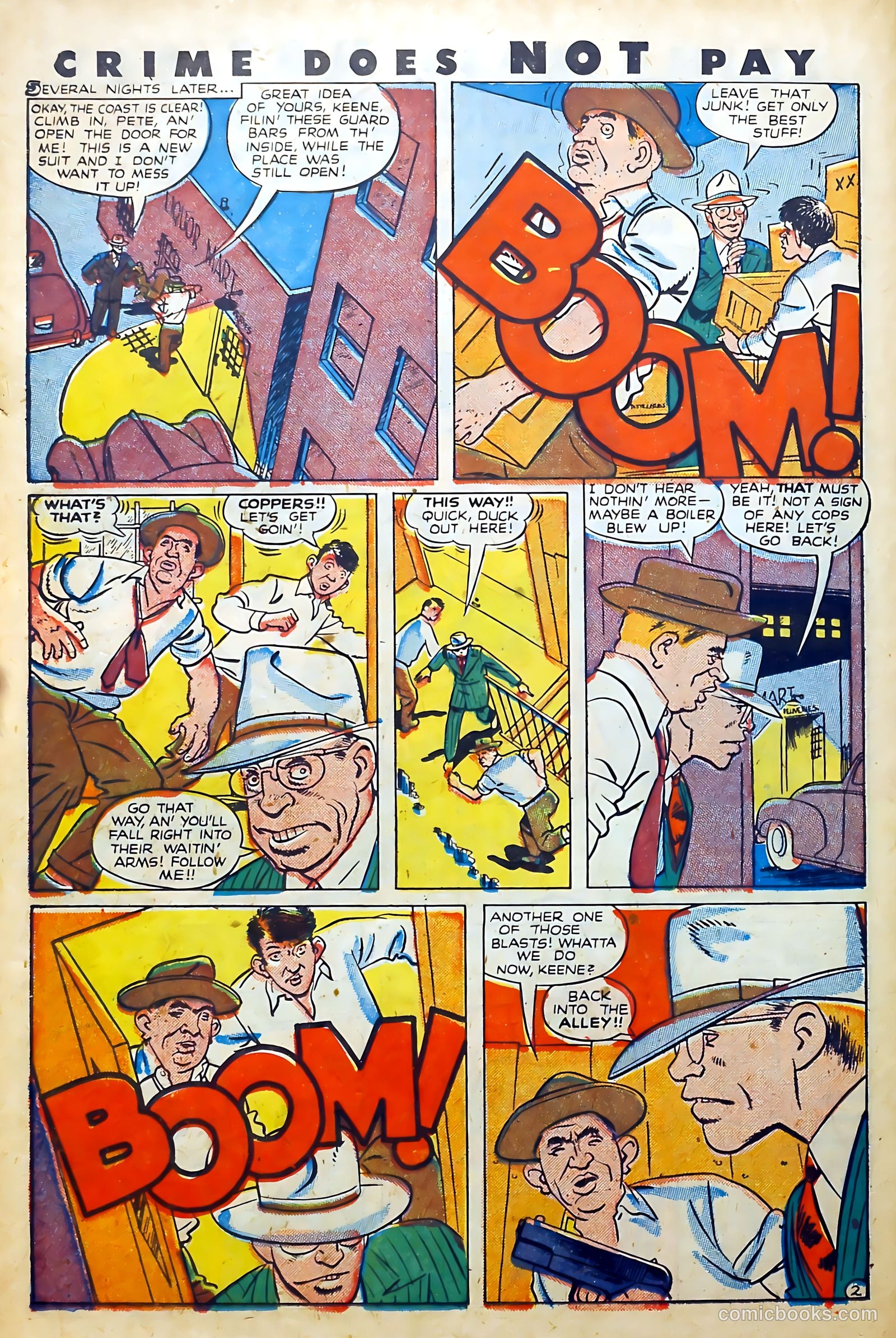 Crime Does Not Pay #60 (1948) — page 36 of 53