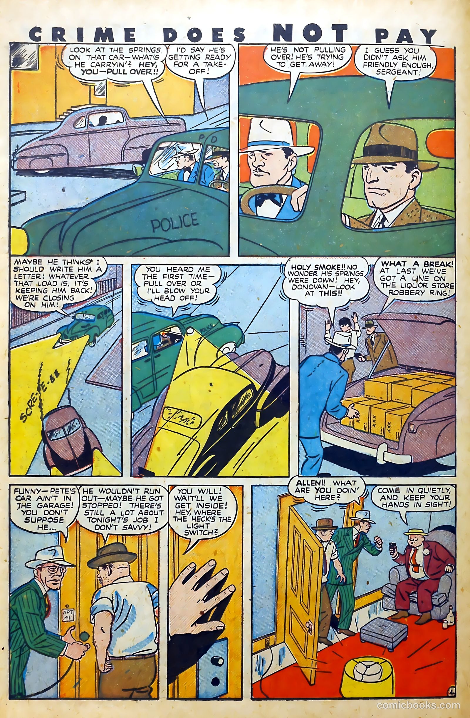 Crime Does Not Pay #60 (1948) — page 38 of 53