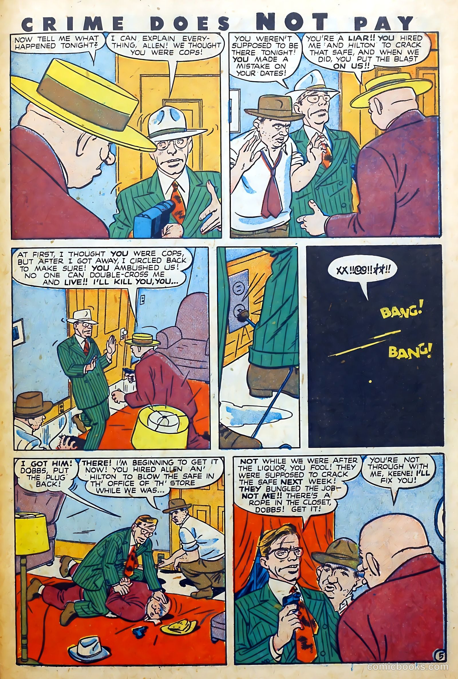 Crime Does Not Pay #60 (1948) — page 39 of 53