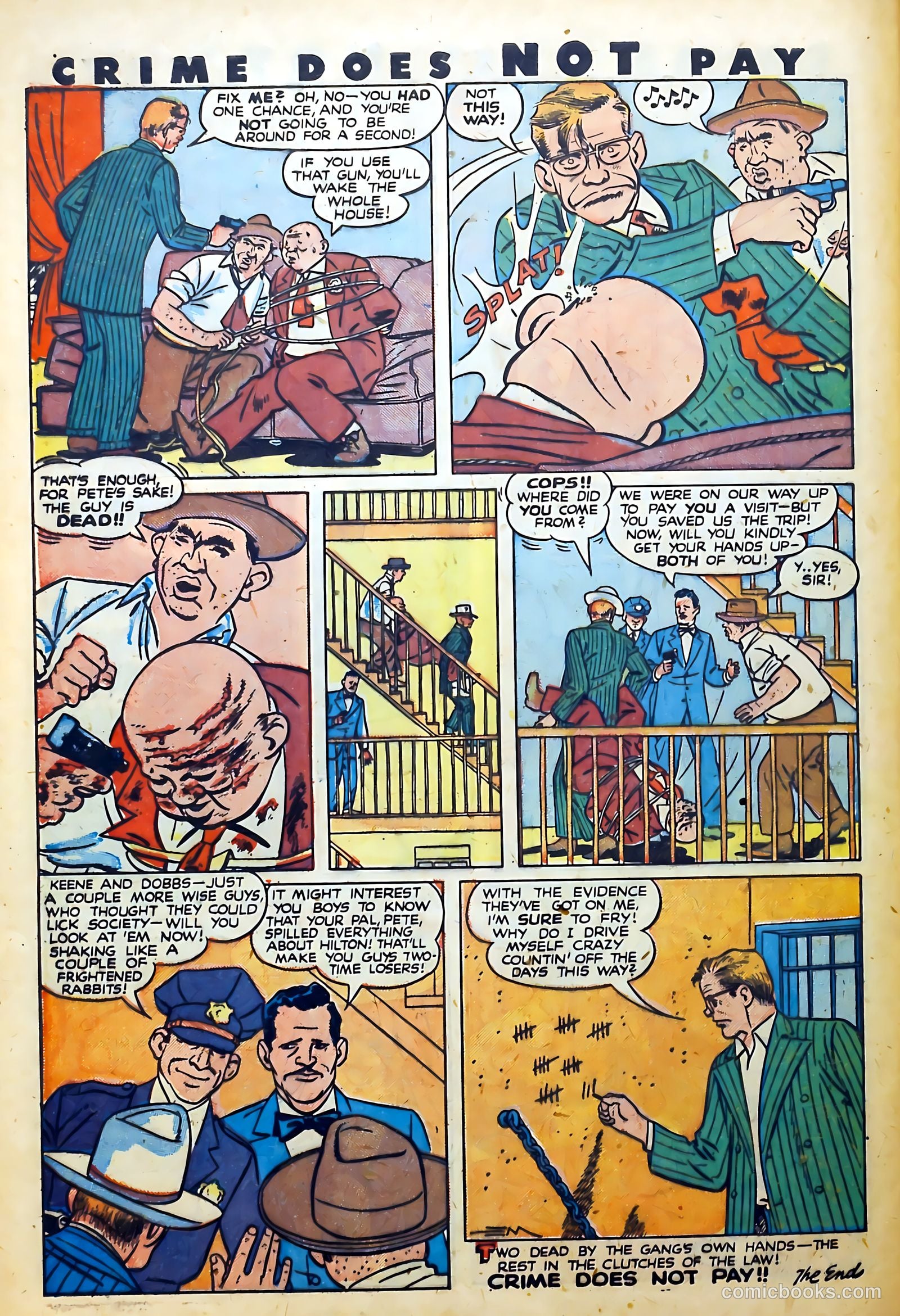 Crime Does Not Pay #60 (1948) — page 40 of 53