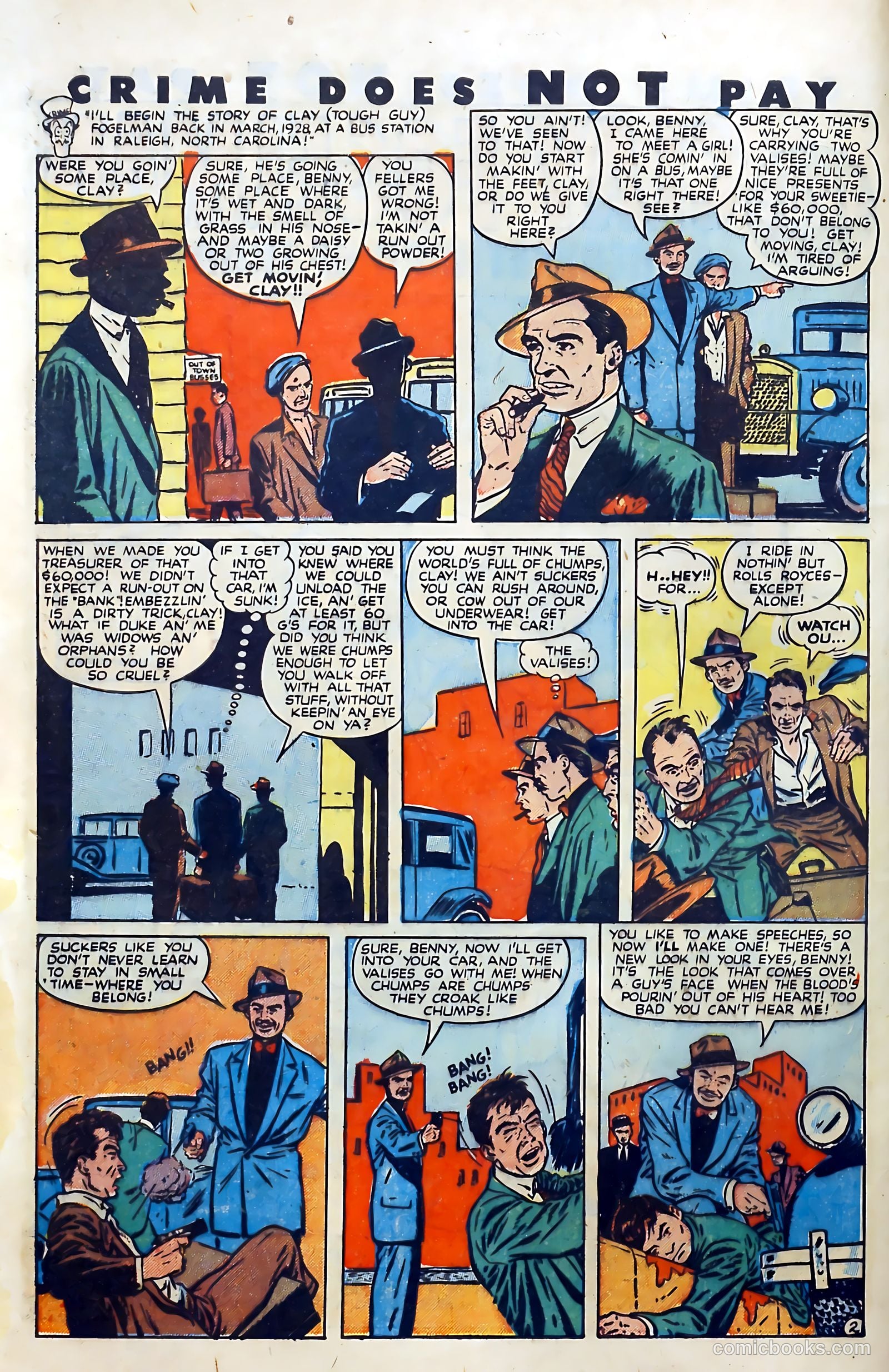 Crime Does Not Pay #61 (1948) — page 6 of 54