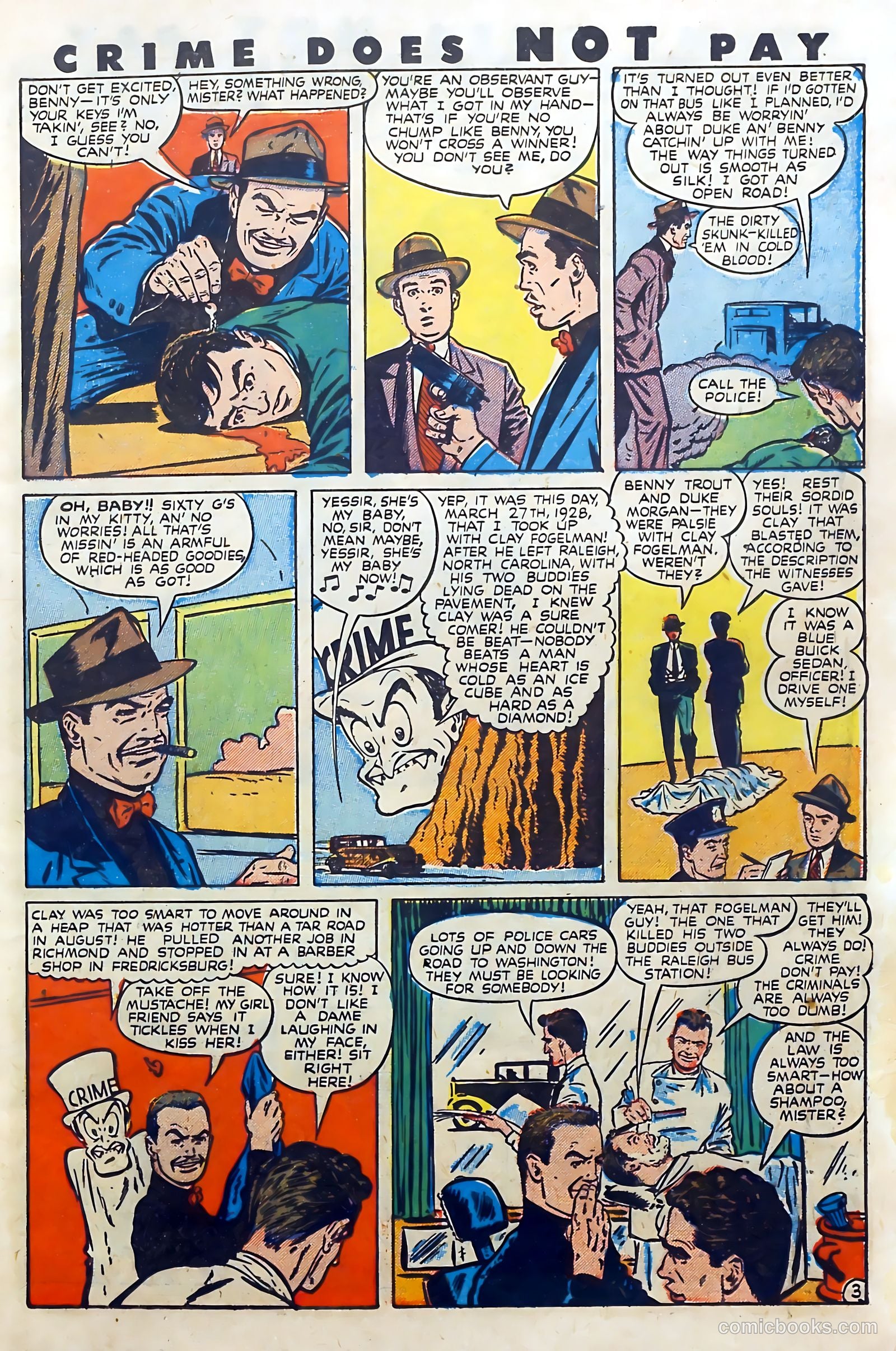 Crime Does Not Pay #61 (1948) — page 7 of 54