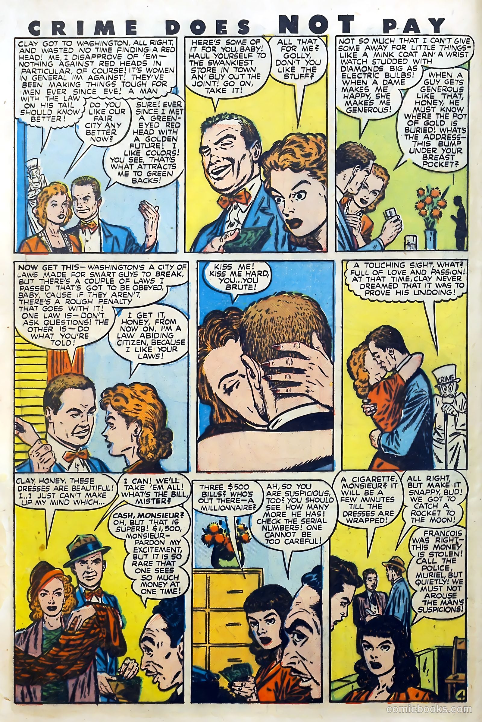 Crime Does Not Pay #61 (1948) — page 8 of 54