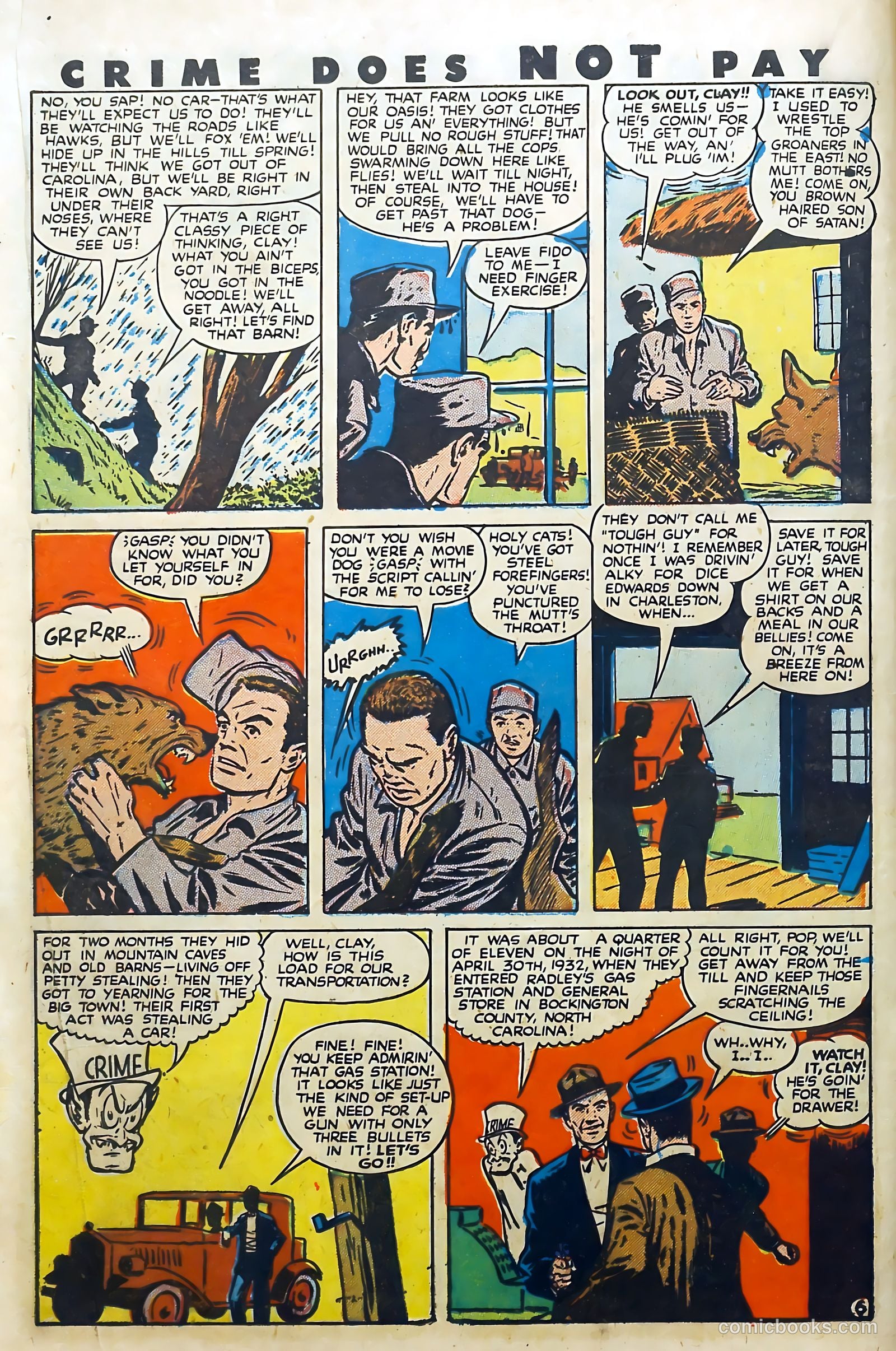 Crime Does Not Pay #61 (1948) — page 10 of 54