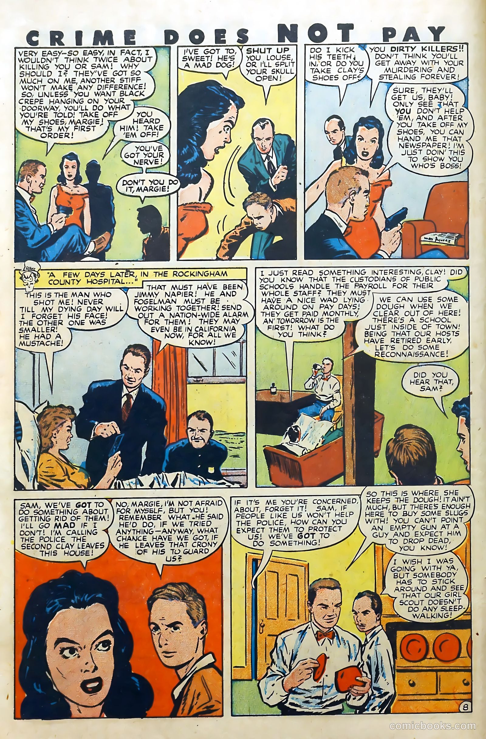 Crime Does Not Pay #61 (1948) — page 12 of 54