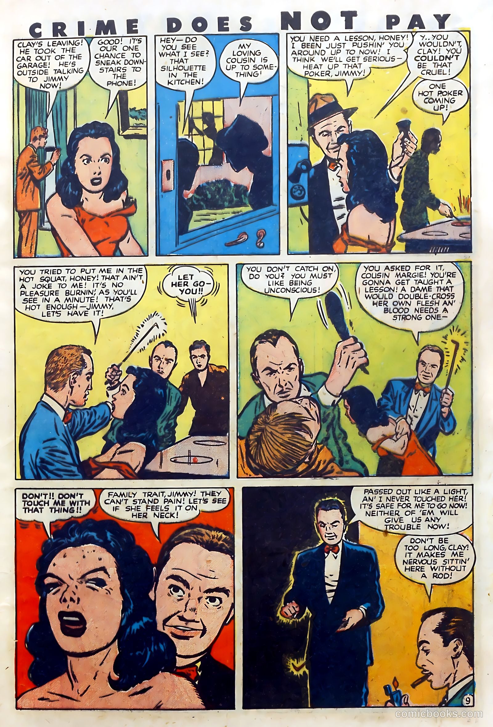 Crime Does Not Pay #61 (1948) — page 13 of 54