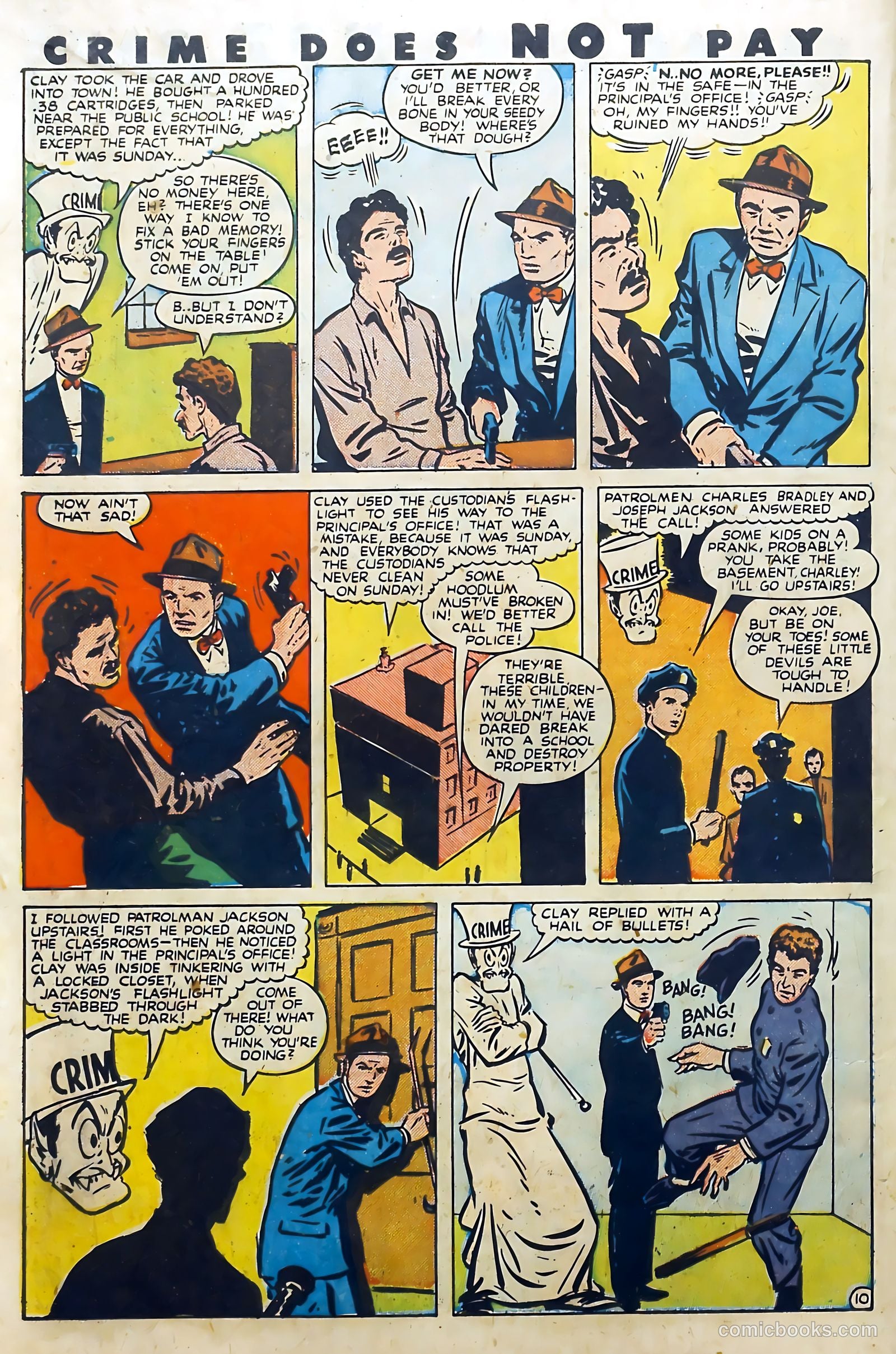 Crime Does Not Pay #61 (1948) — page 14 of 54