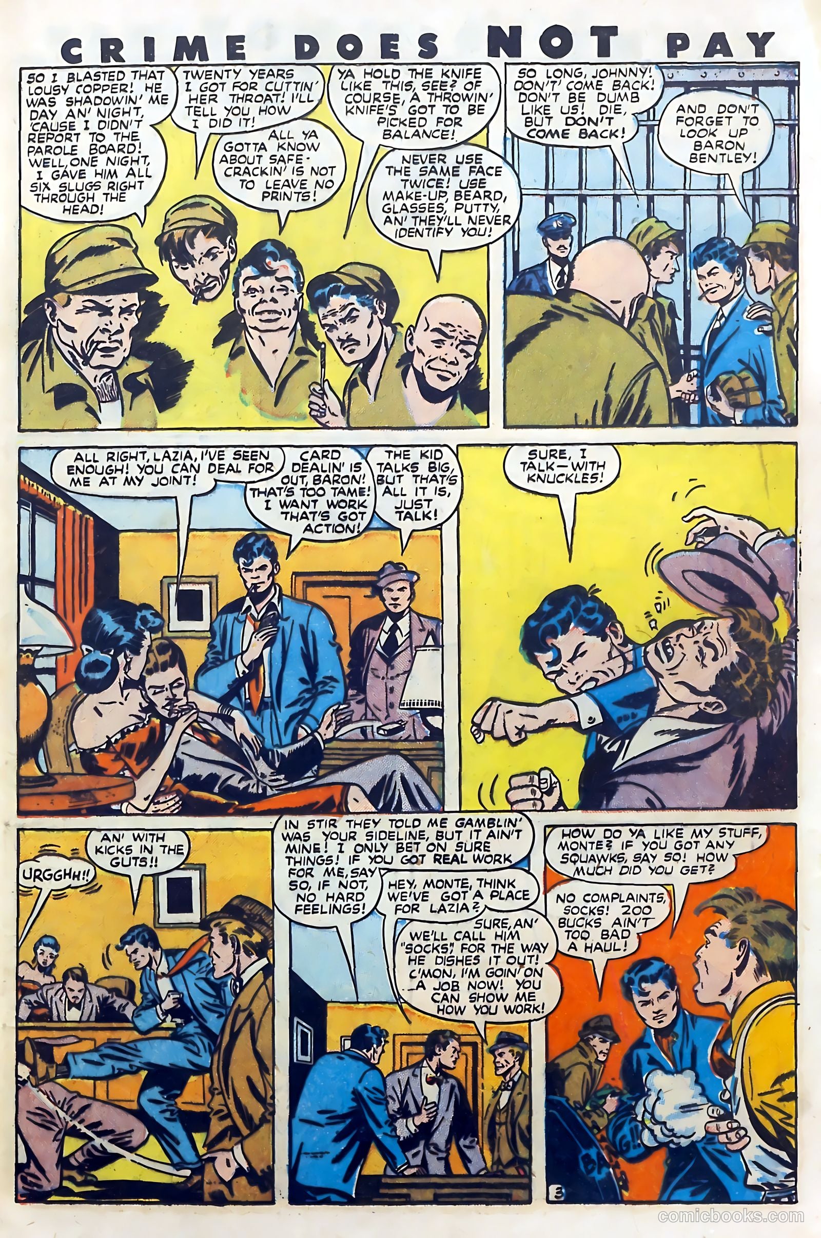 Crime Does Not Pay #61 (1948) — page 21 of 54