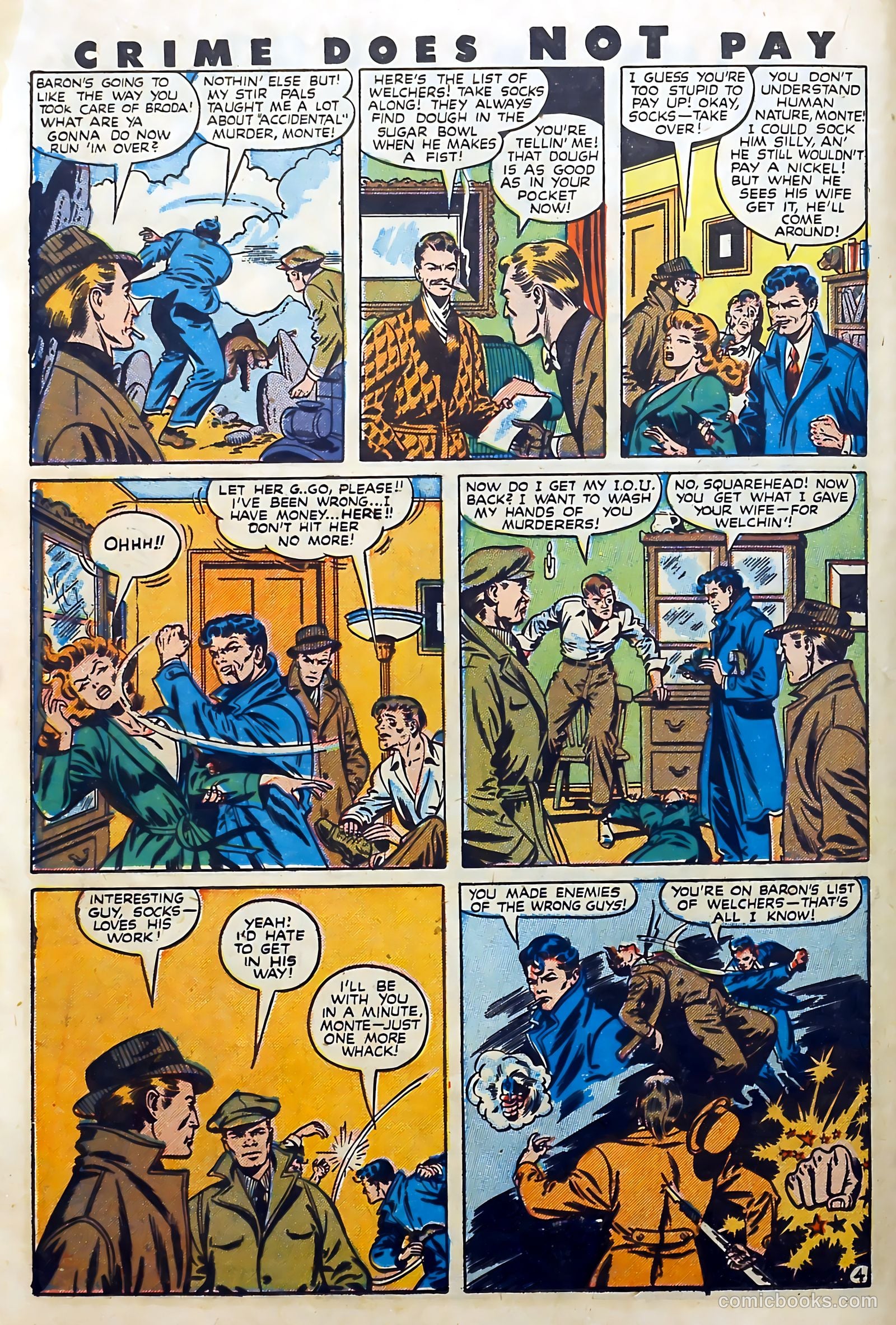 Crime Does Not Pay #61 (1948) — page 22 of 54