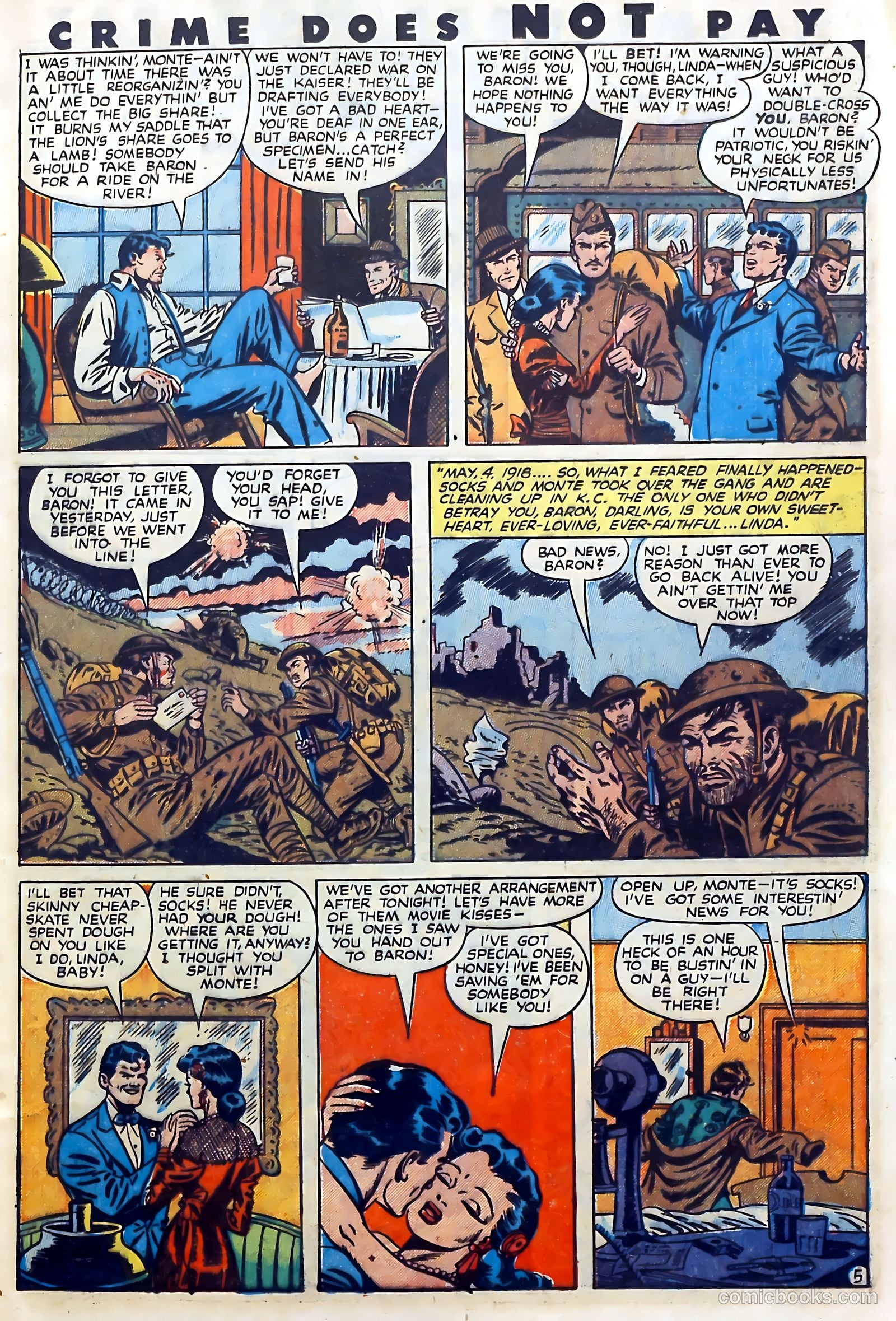 Crime Does Not Pay #61 (1948) — page 23 of 54