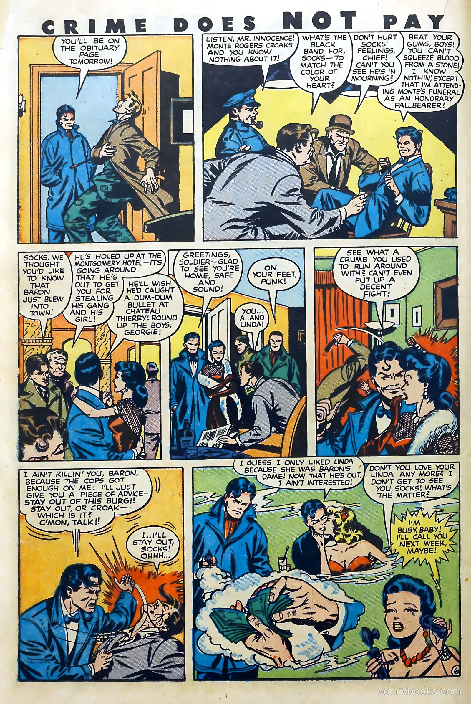Crime Does Not Pay #61 (1948) — page 24 of 54