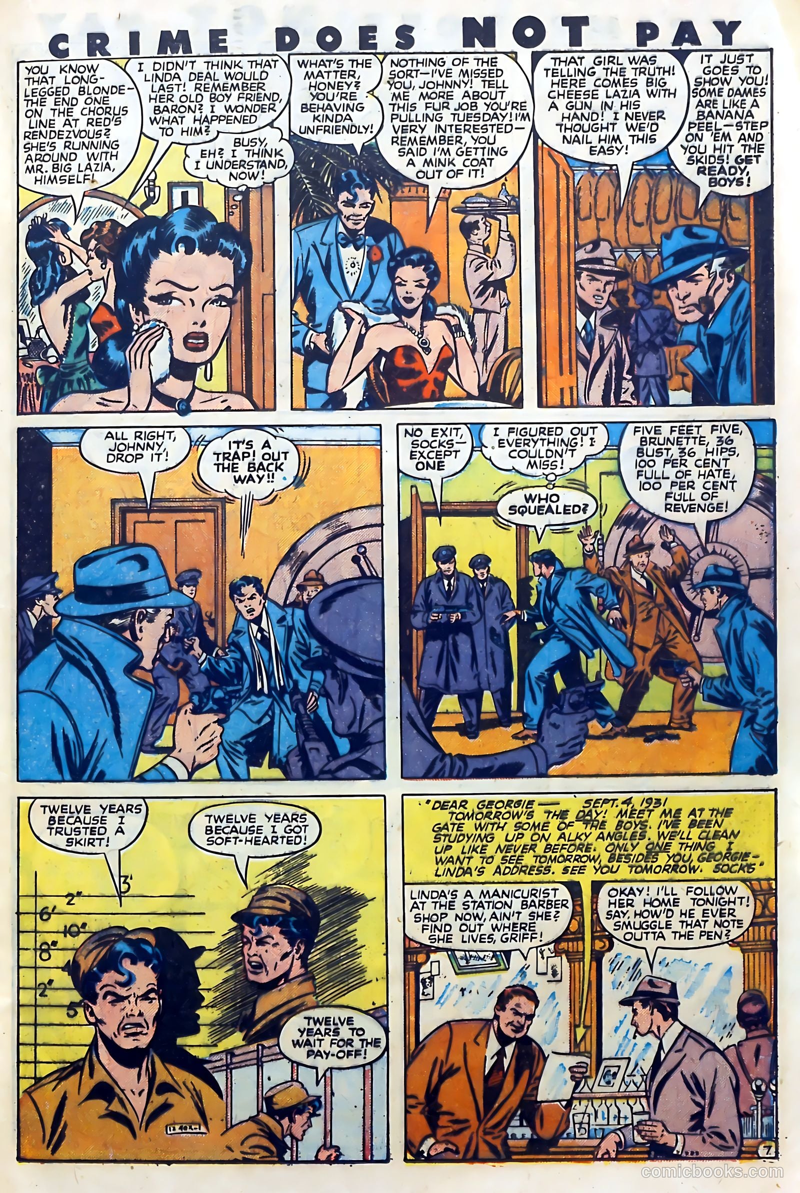 Crime Does Not Pay #61 (1948) — page 25 of 54