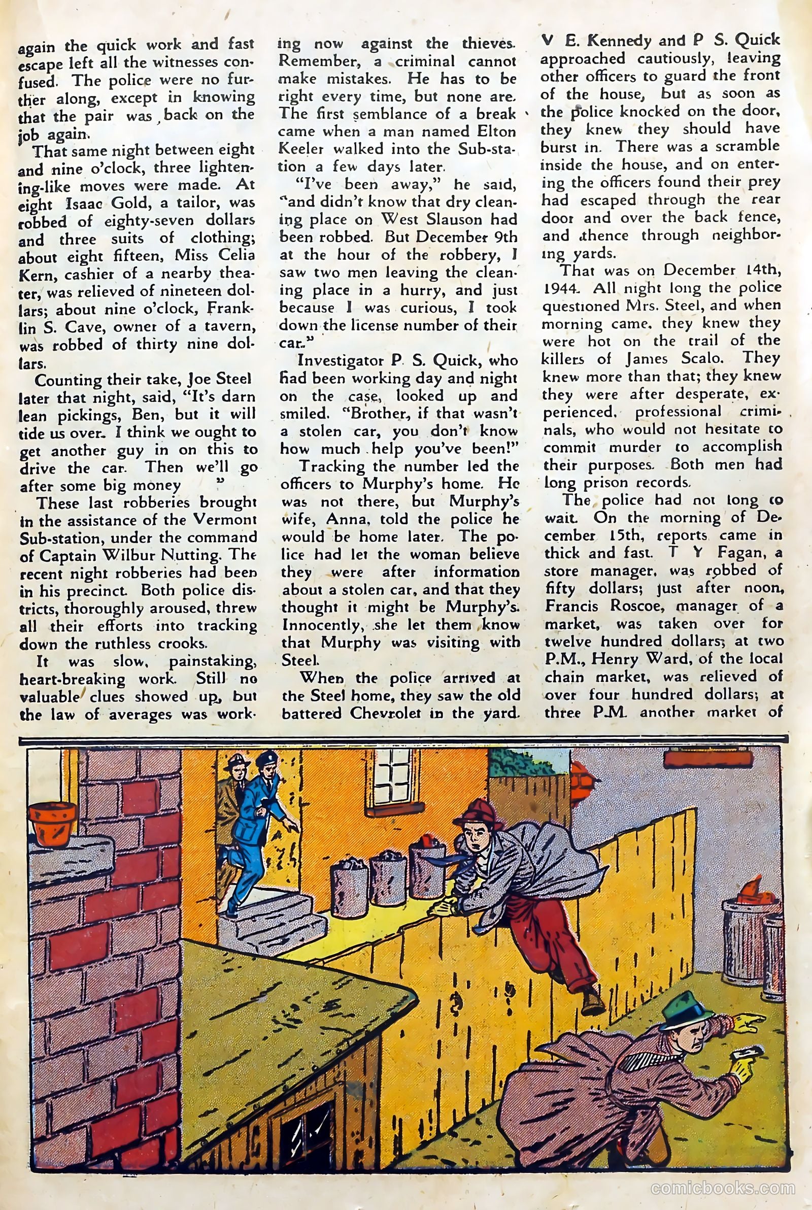 Crime Does Not Pay #61 (1948) — page 31 of 54