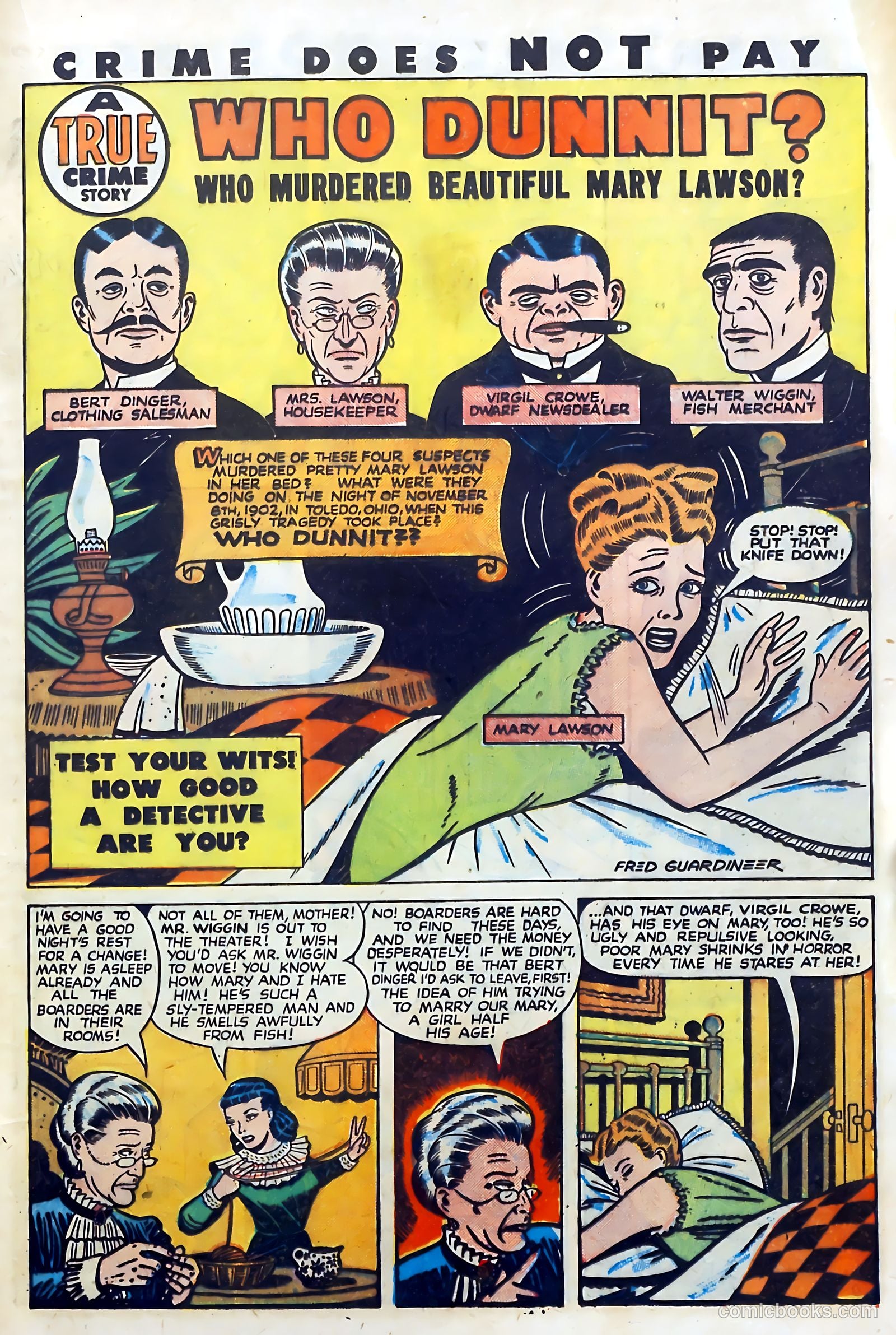 Crime Does Not Pay #61 (1948) — page 33 of 54