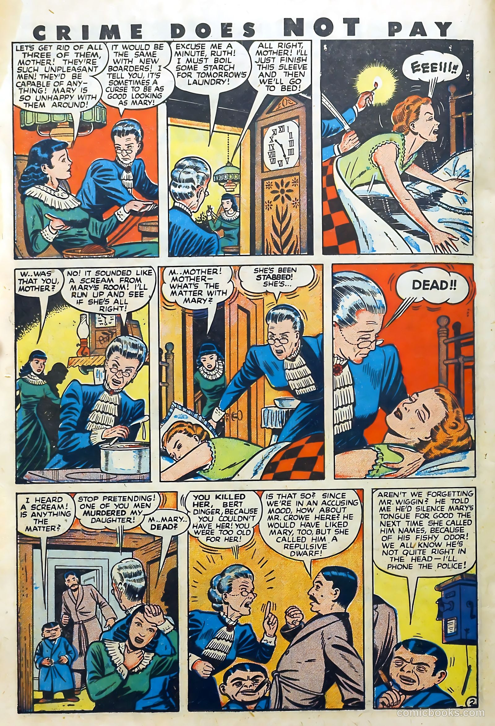 Crime Does Not Pay #61 (1948) — page 34 of 54