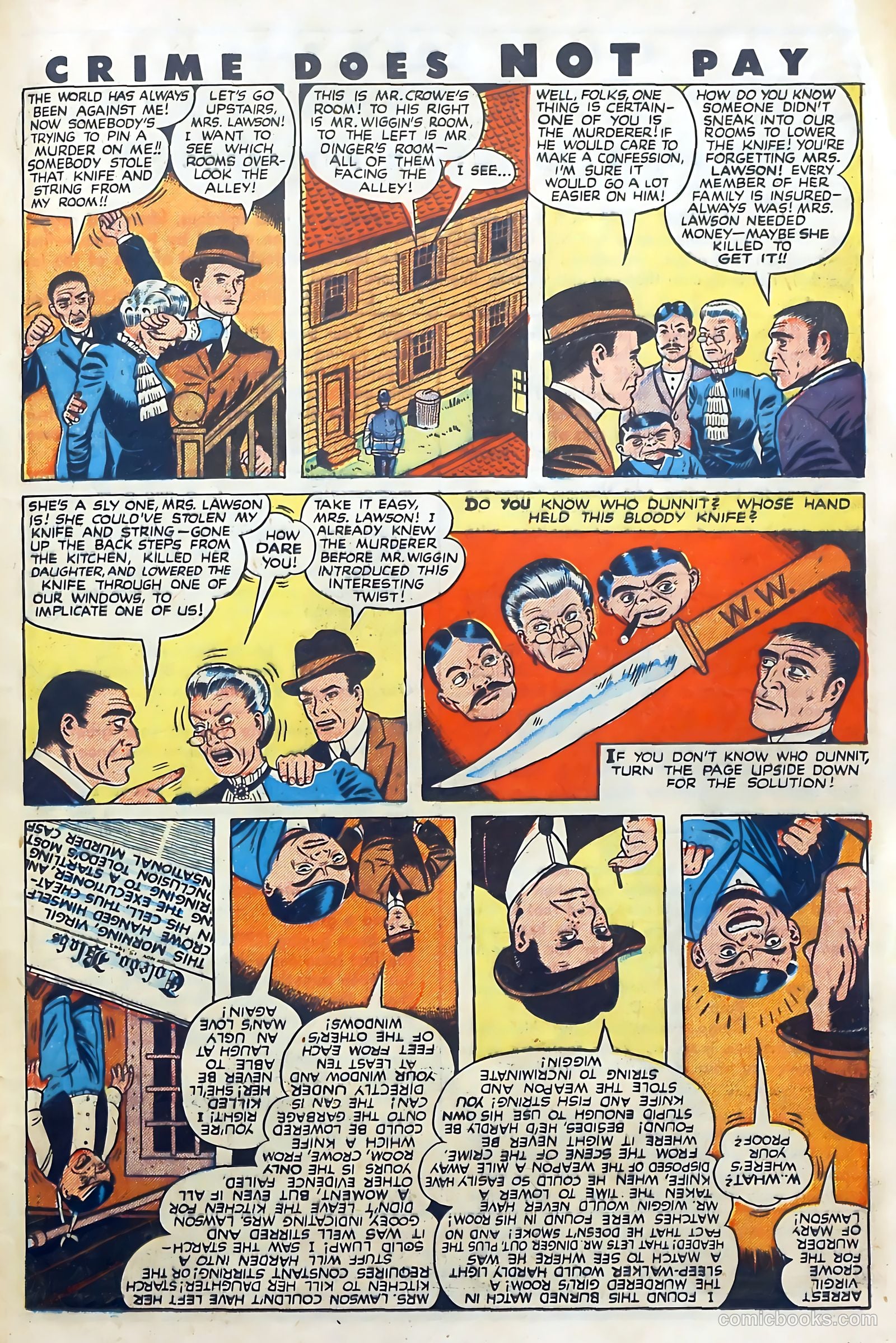 Crime Does Not Pay #61 (1948) — page 37 of 54
