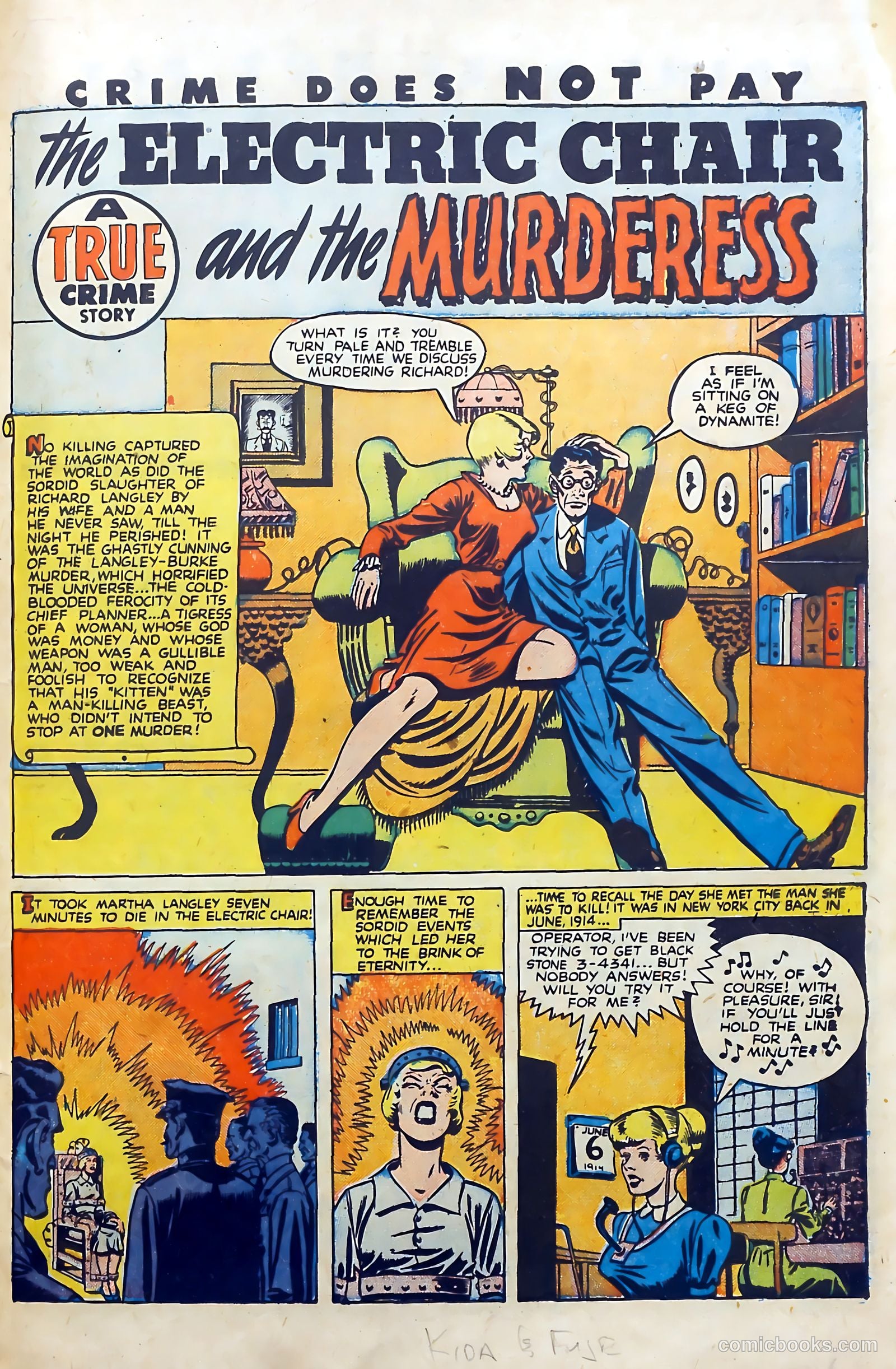 Crime Does Not Pay #61 (1948) — page 39 of 54