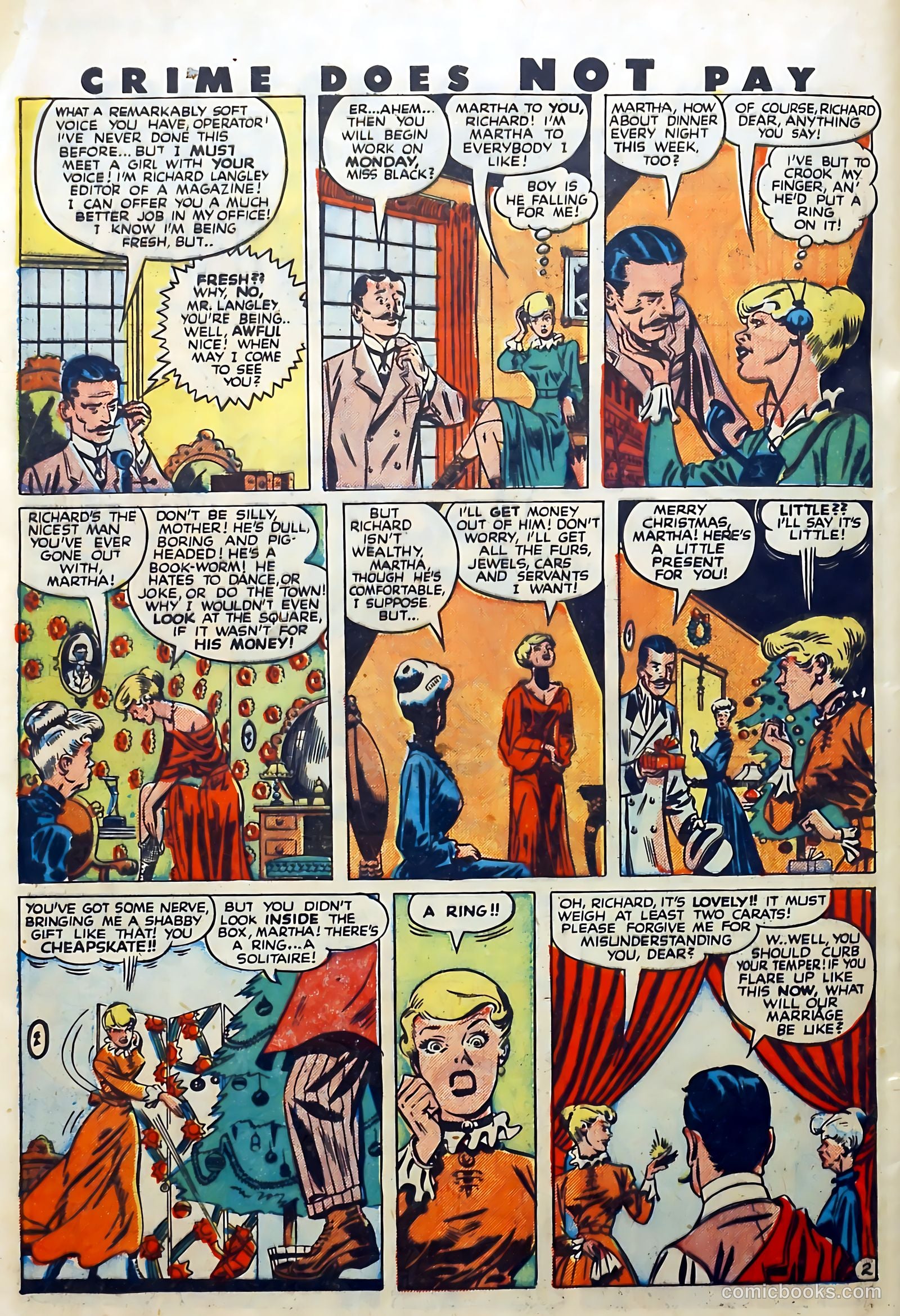 Crime Does Not Pay #61 (1948) — page 40 of 54