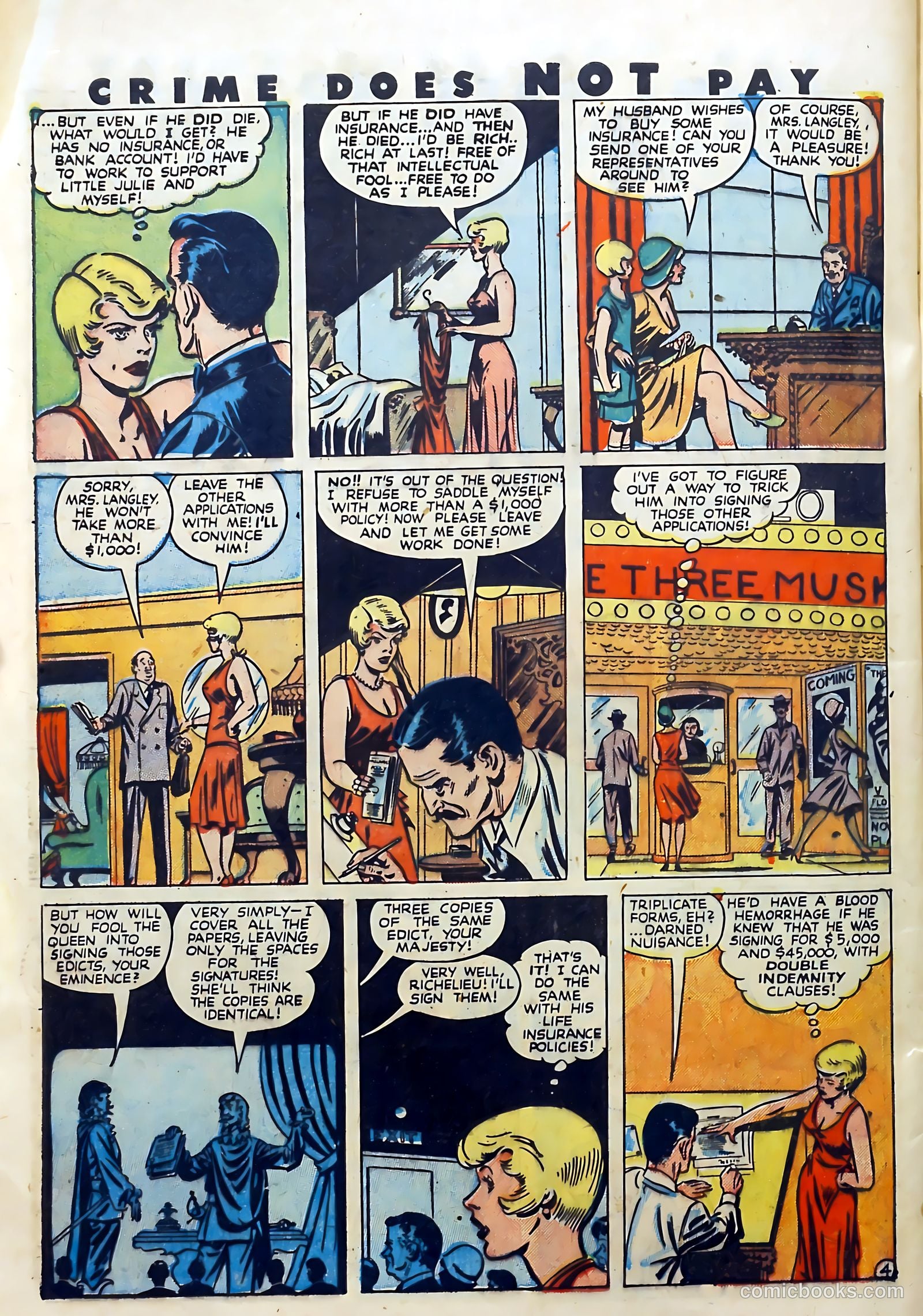Crime Does Not Pay #61 (1948) — page 42 of 54