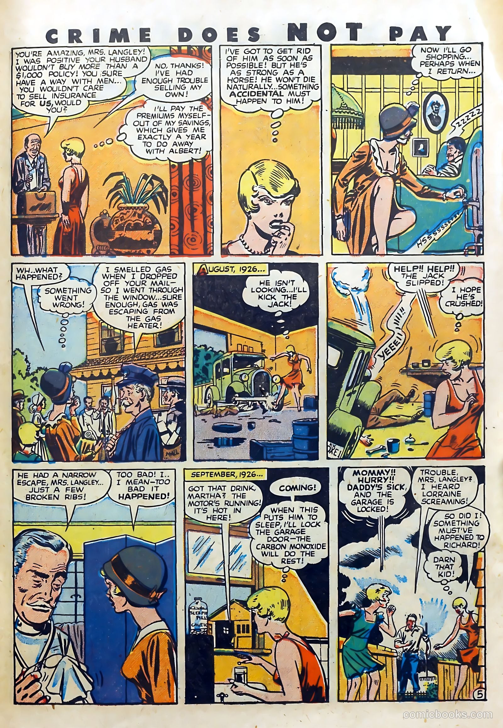 Crime Does Not Pay #61 (1948) — page 43 of 54