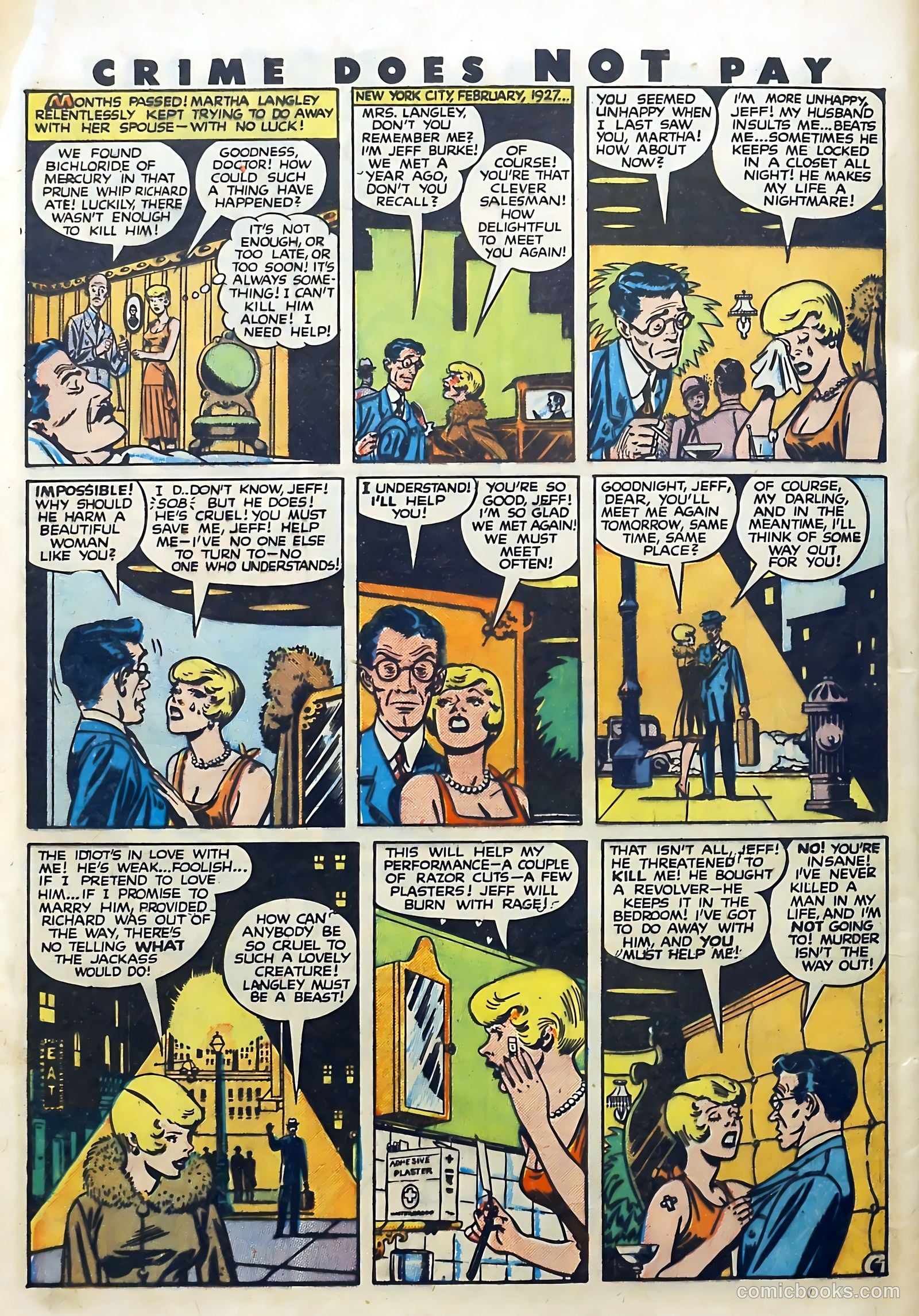 Crime Does Not Pay #61 (1948) — page 44 of 54