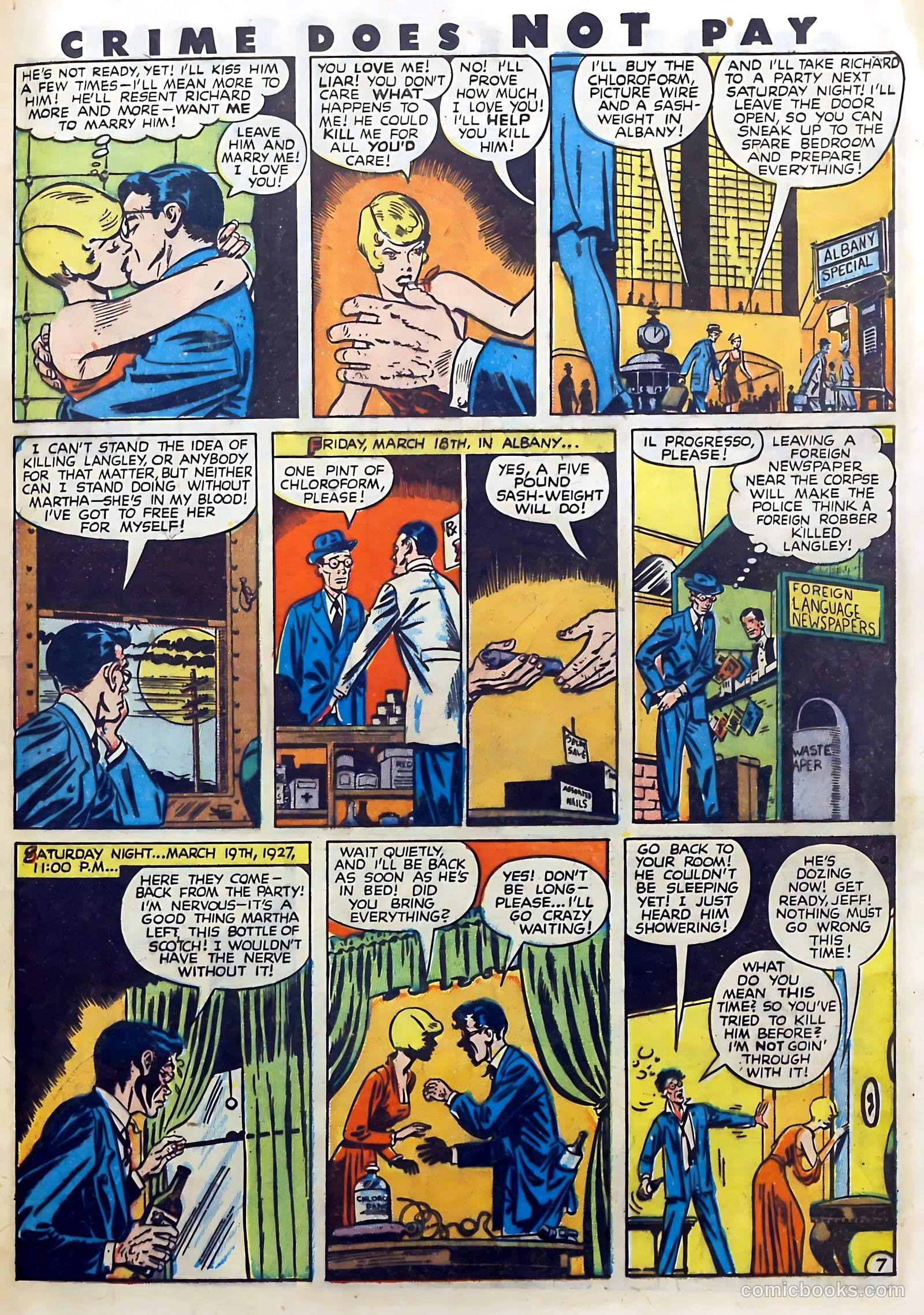 Crime Does Not Pay #61 (1948) — page 45 of 54