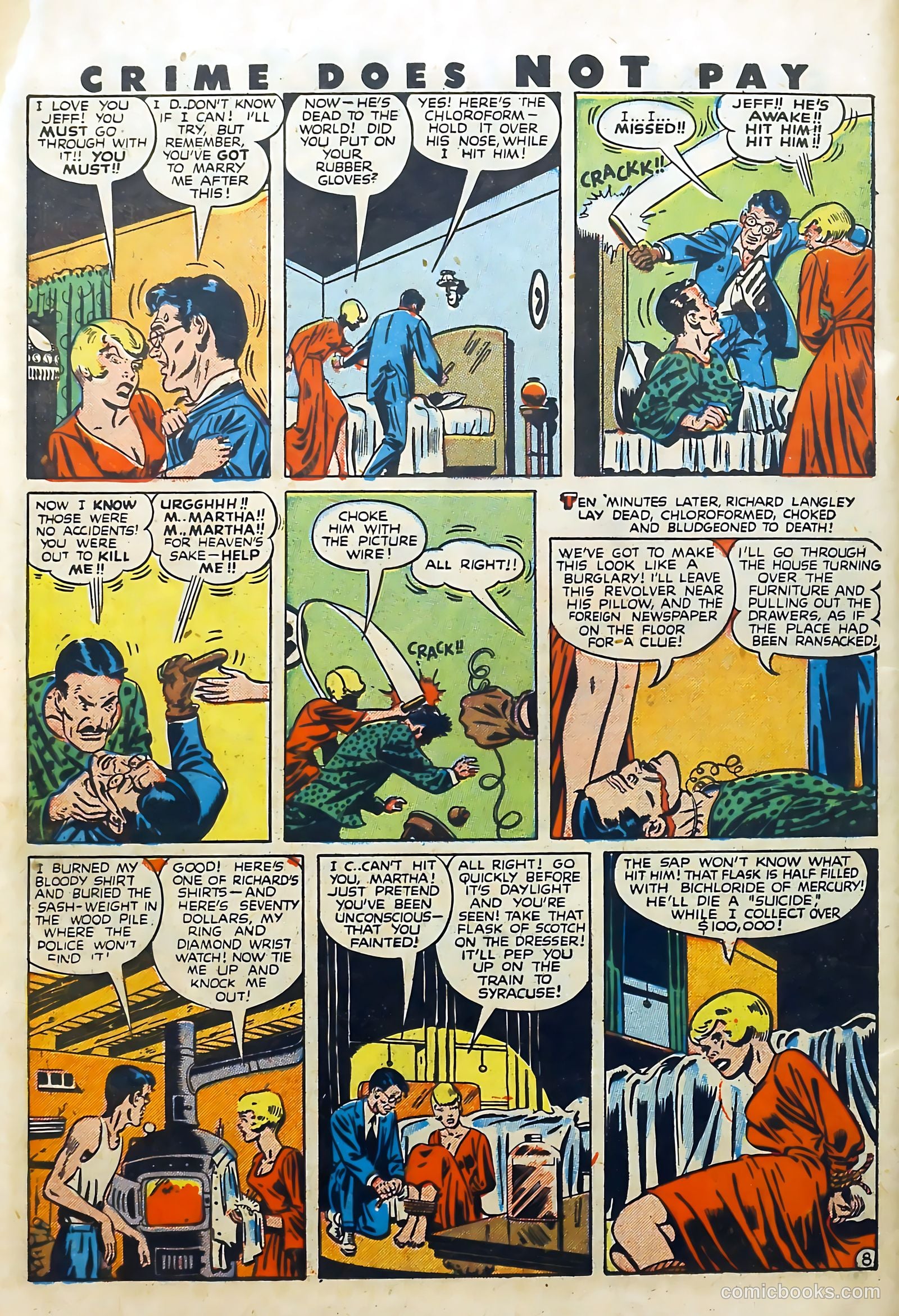 Crime Does Not Pay #61 (1948) — page 46 of 54