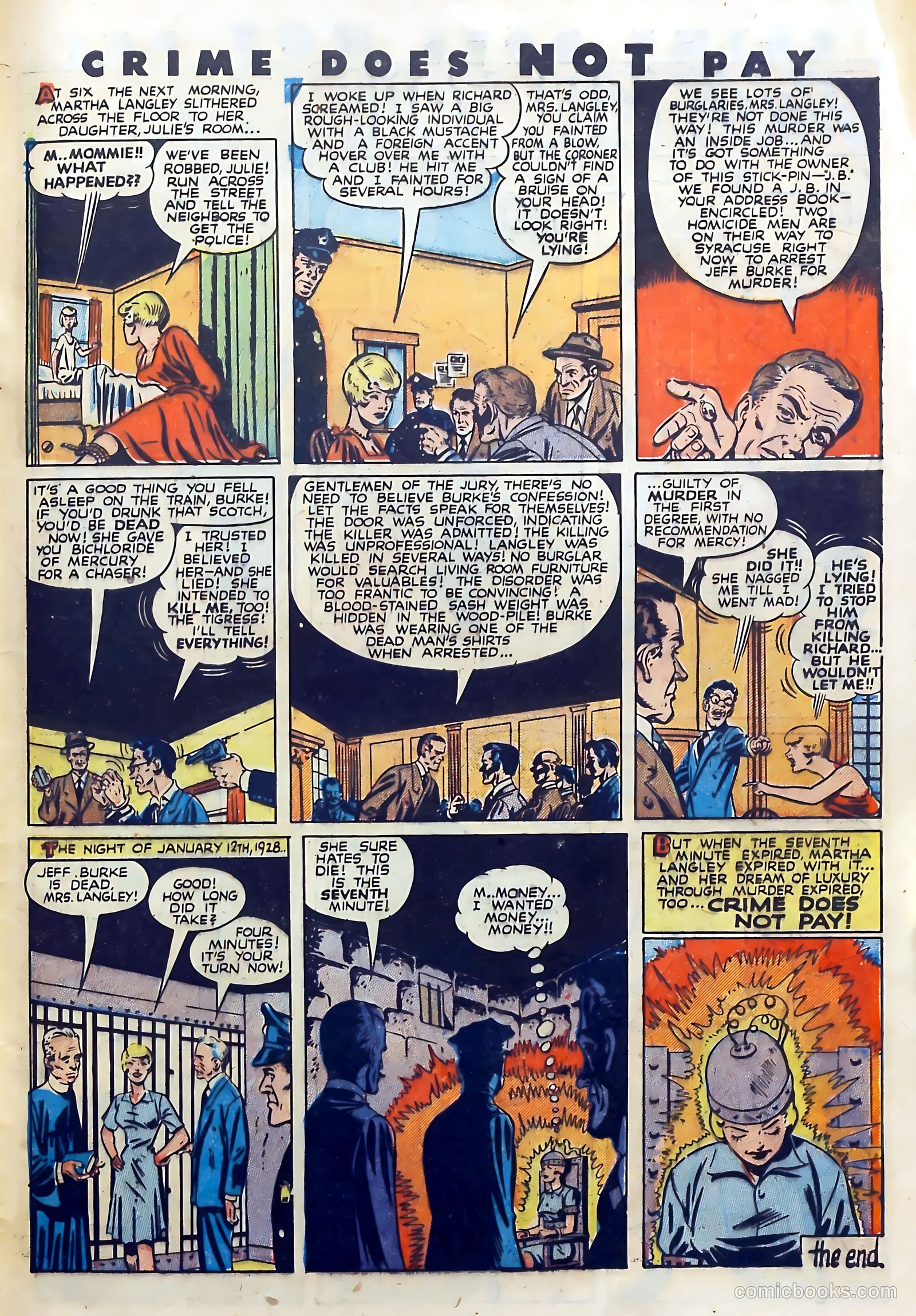 Crime Does Not Pay #61 (1948) — page 47 of 54