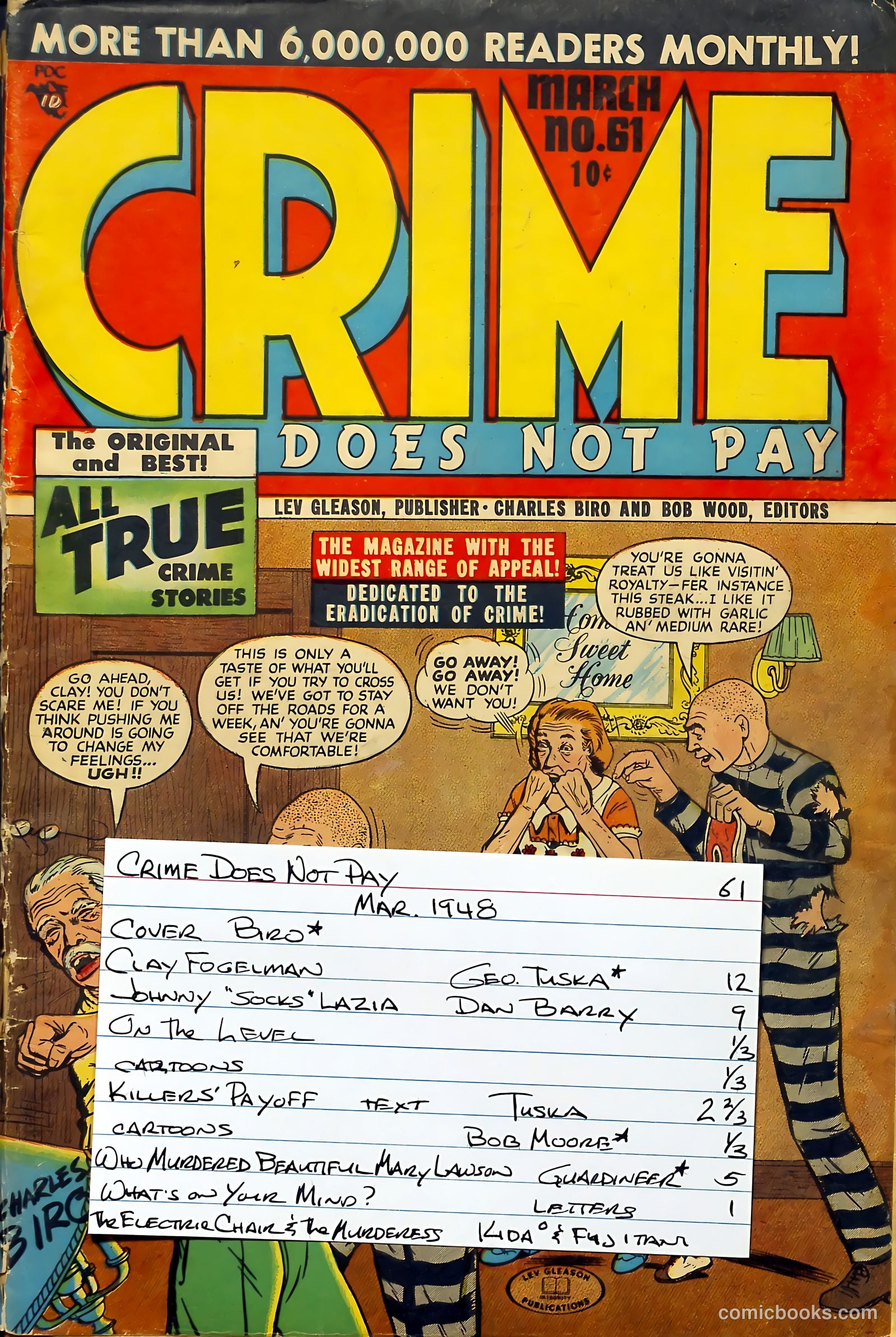 Crime Does Not Pay #61 (1948) — page 53 of 54