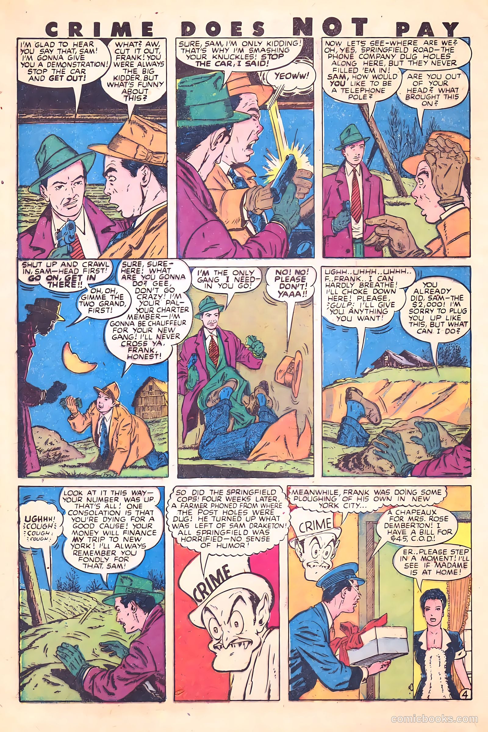 Crime Does Not Pay #62 (1948) — page 8 of 53