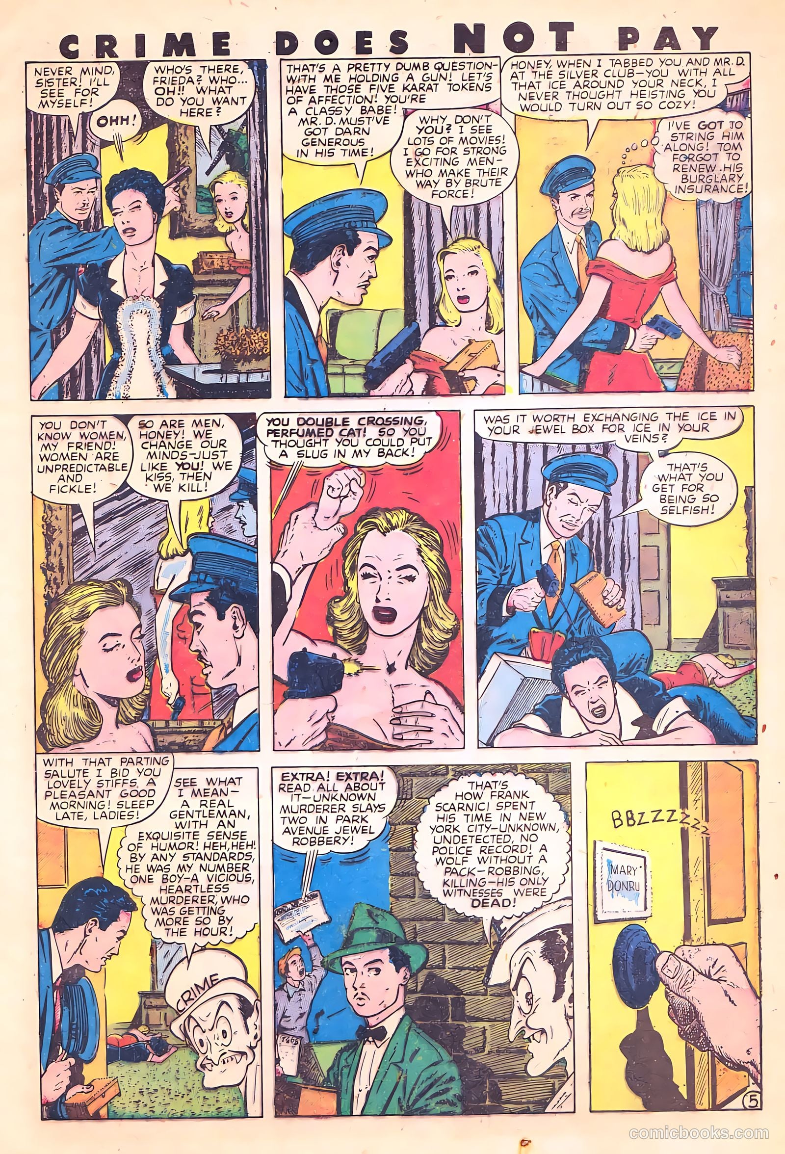 Crime Does Not Pay #62 (1948) — page 9 of 53