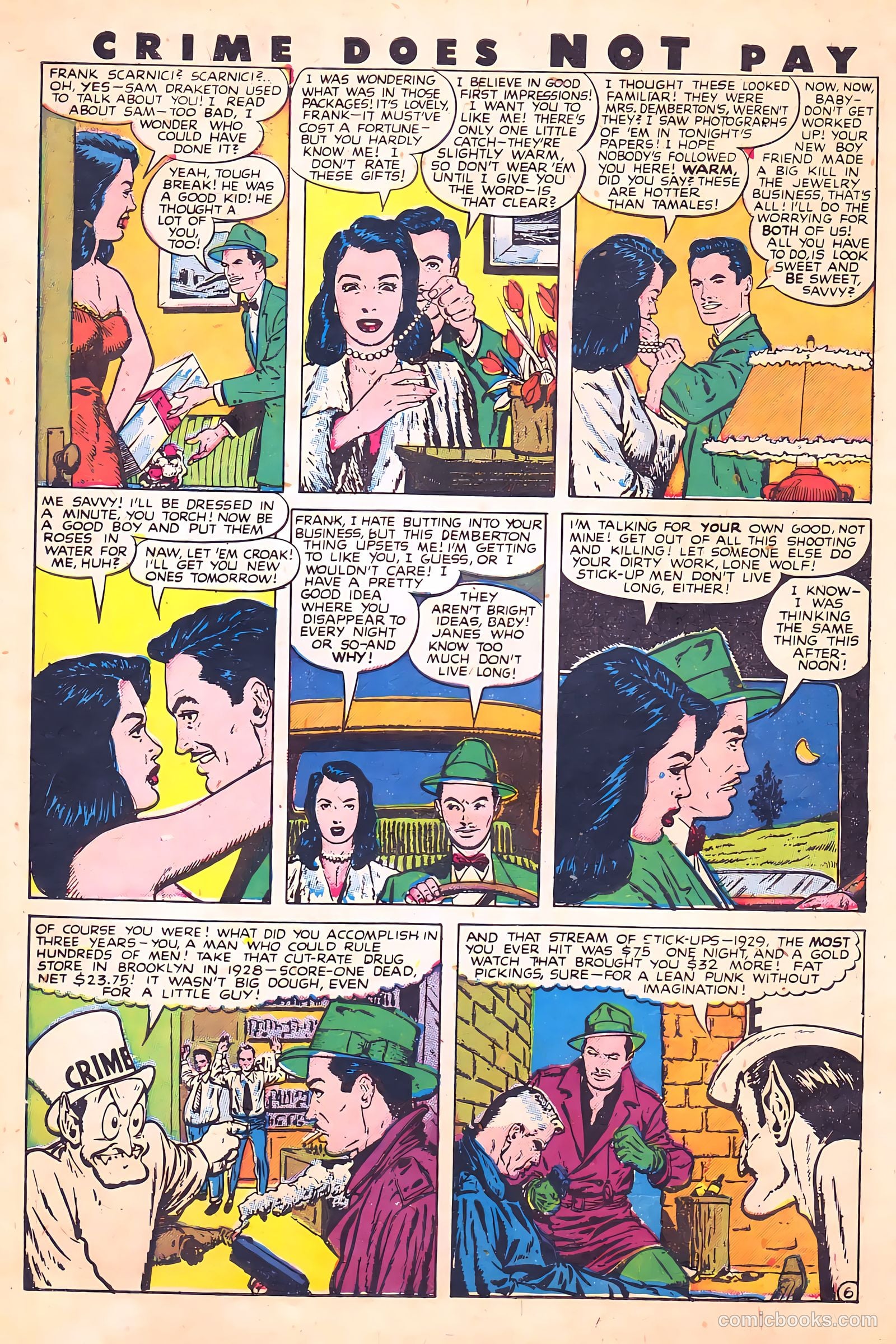 Crime Does Not Pay #62 (1948) — page 10 of 53