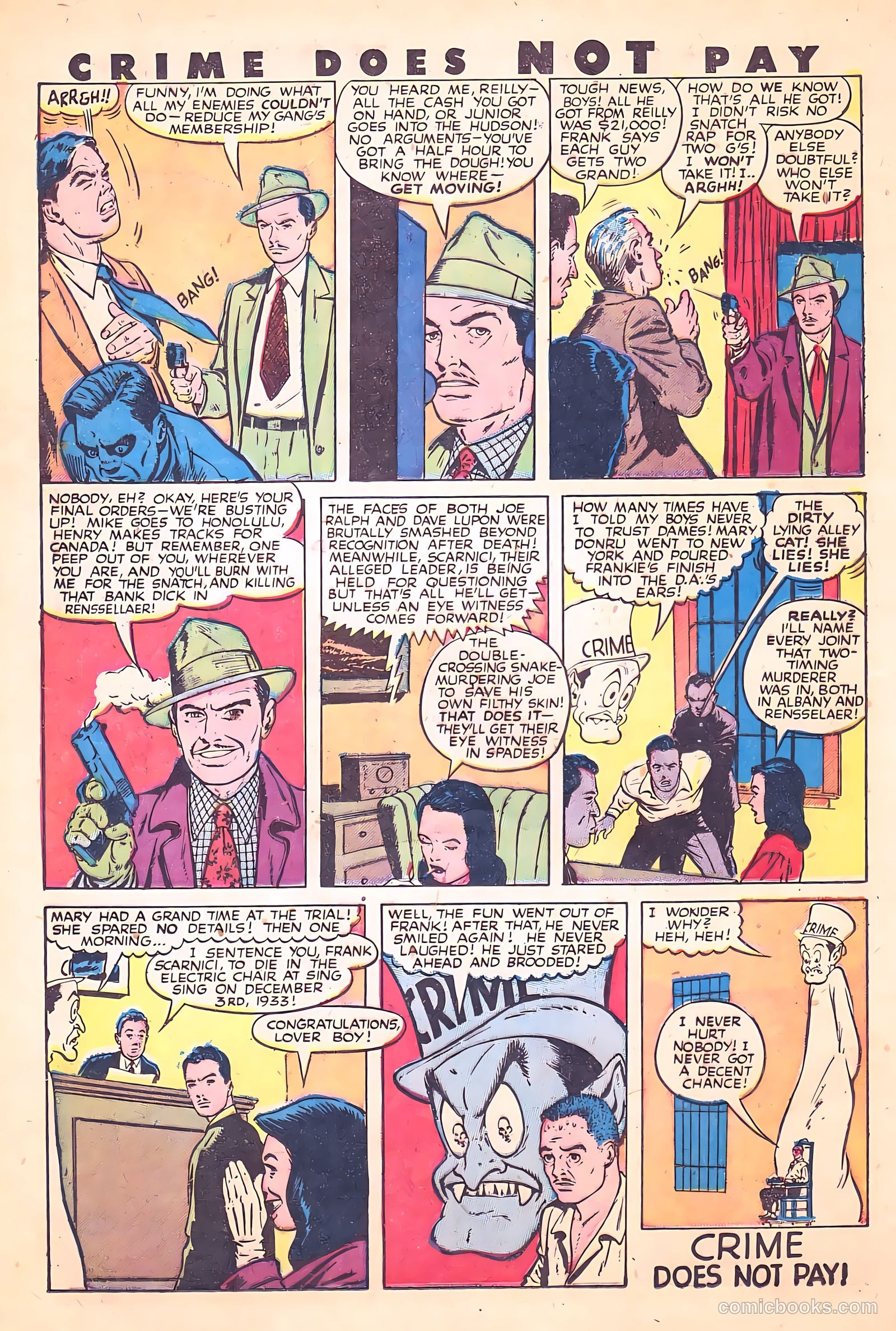 Crime Does Not Pay #62 (1948) — page 16 of 53