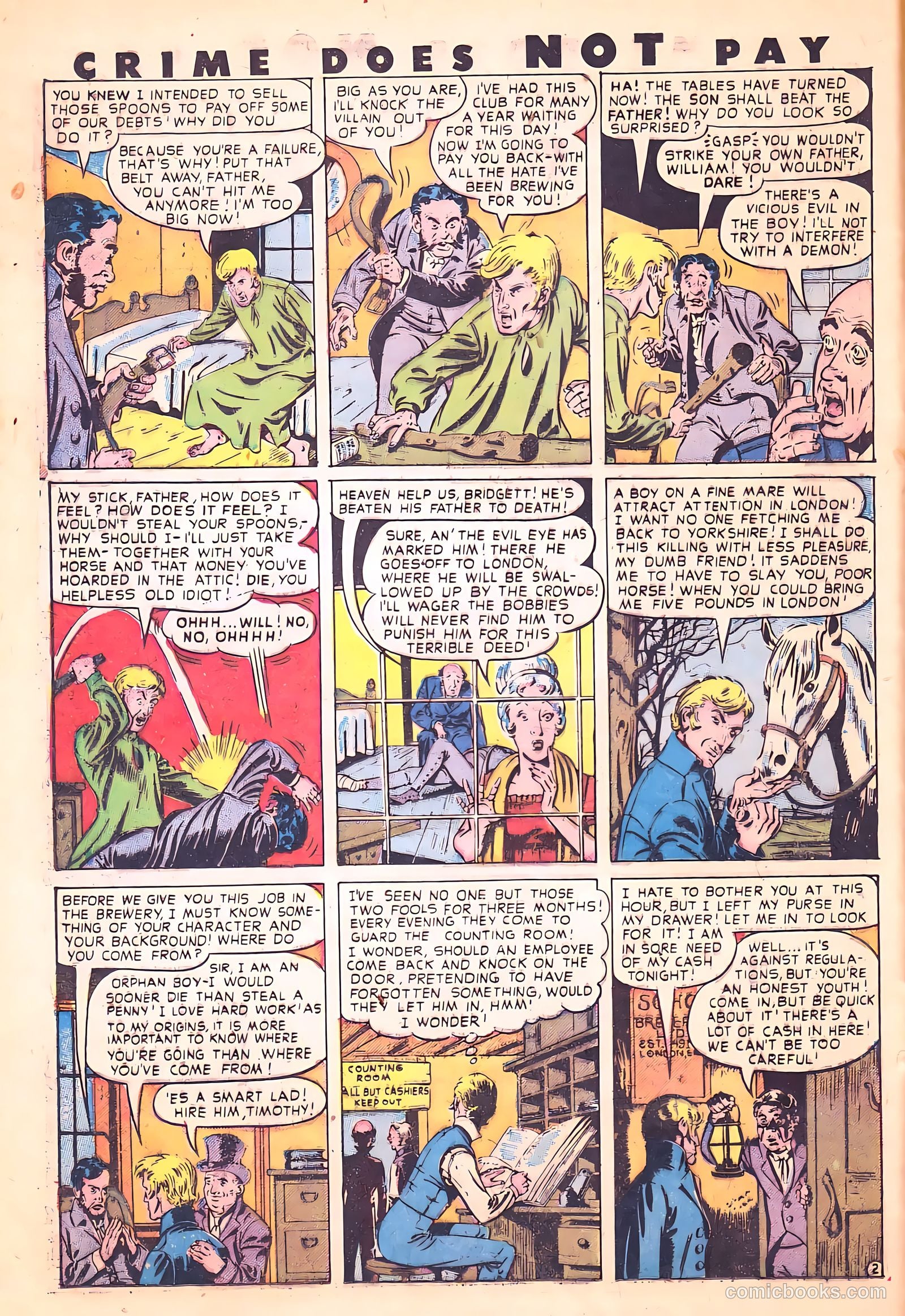 Crime Does Not Pay #62 (1948) — page 18 of 53