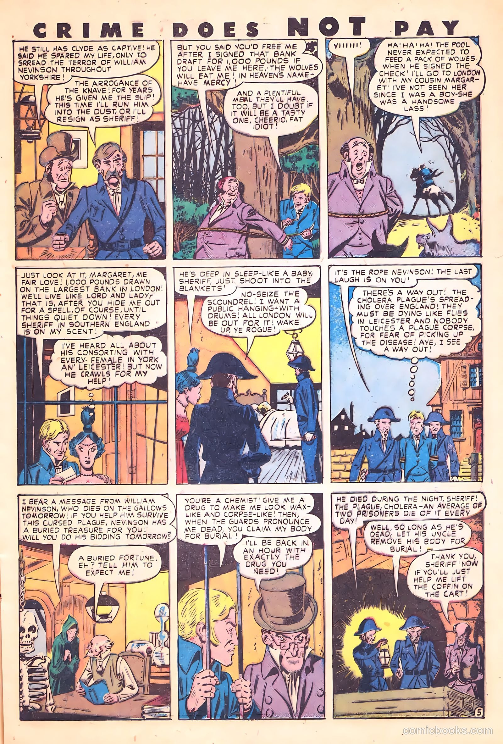 Crime Does Not Pay #62 (1948) — page 21 of 53