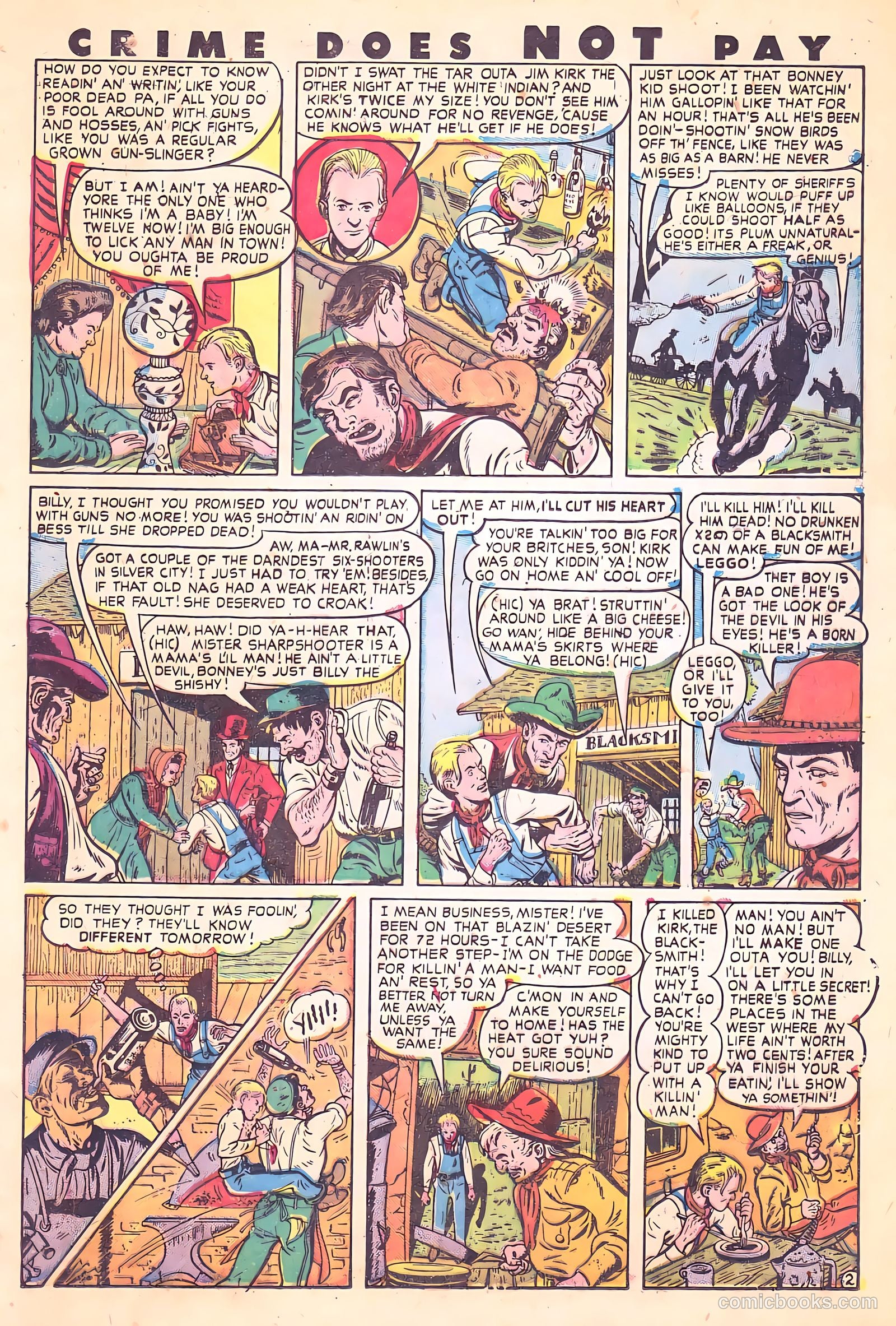 Crime Does Not Pay #62 (1948) — page 25 of 53