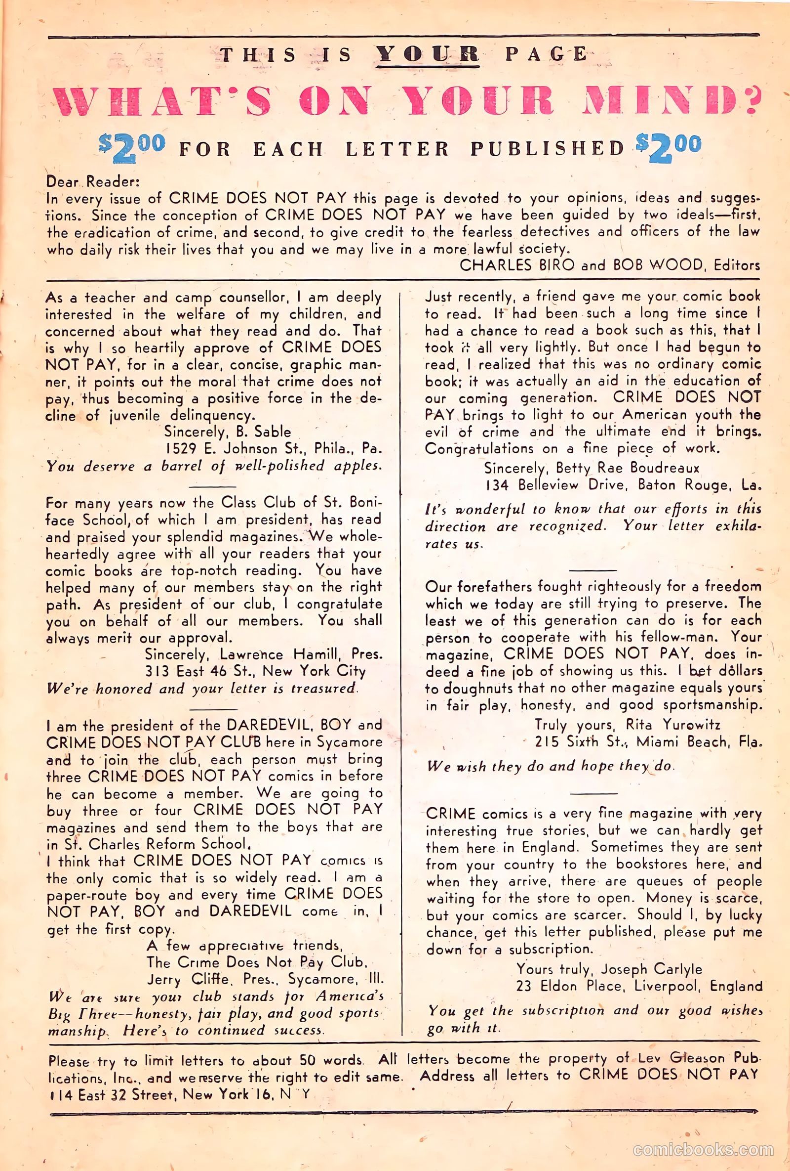 Crime Does Not Pay #62 (1948) — page 31 of 53