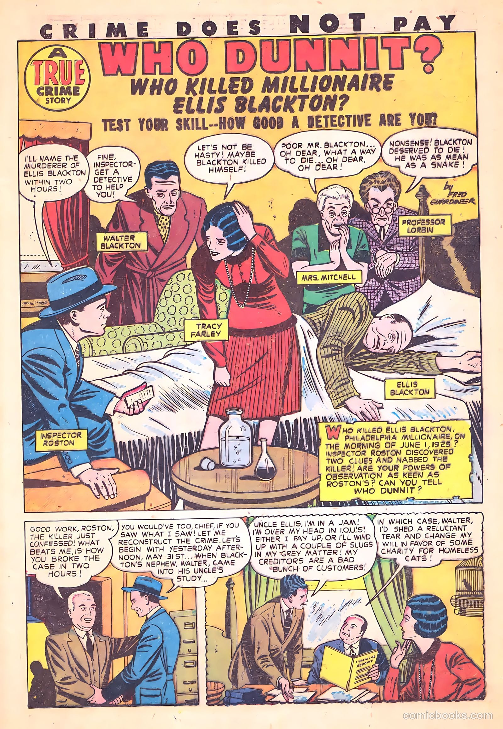Crime Does Not Pay #62 (1948) — page 33 of 53