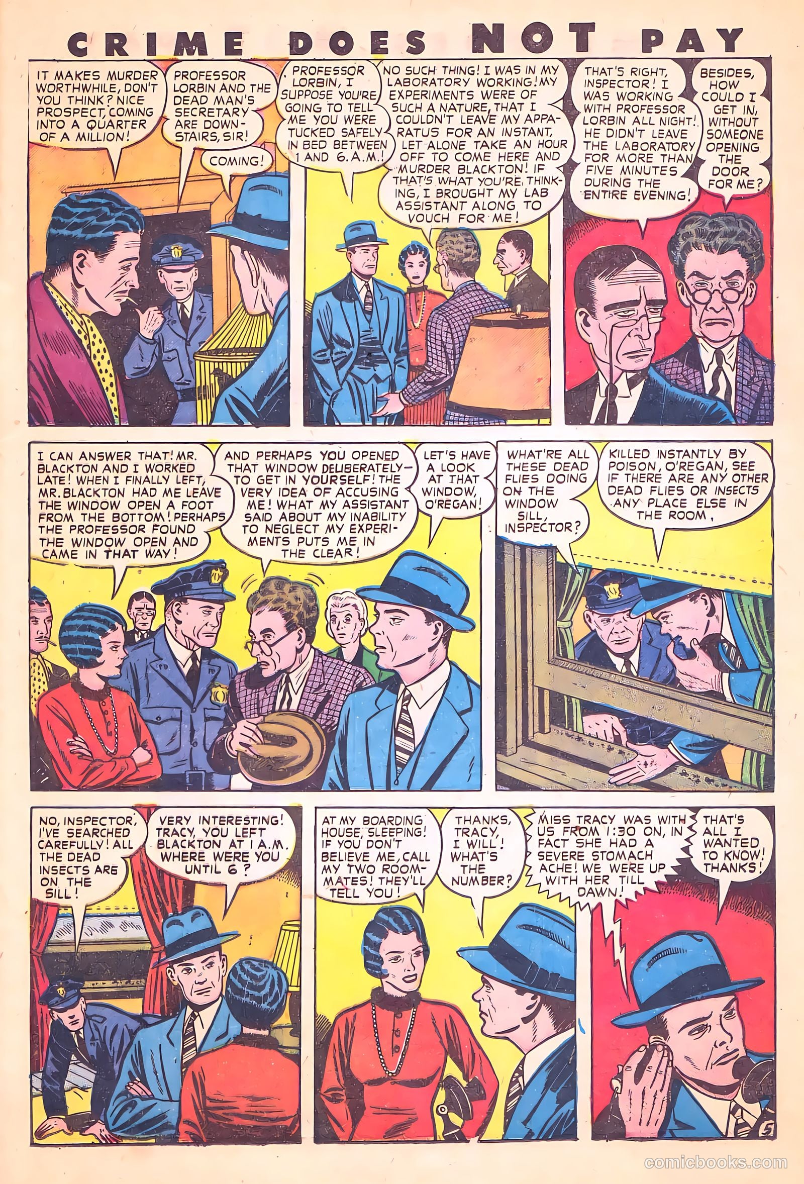 Crime Does Not Pay #62 (1948) — page 37 of 53