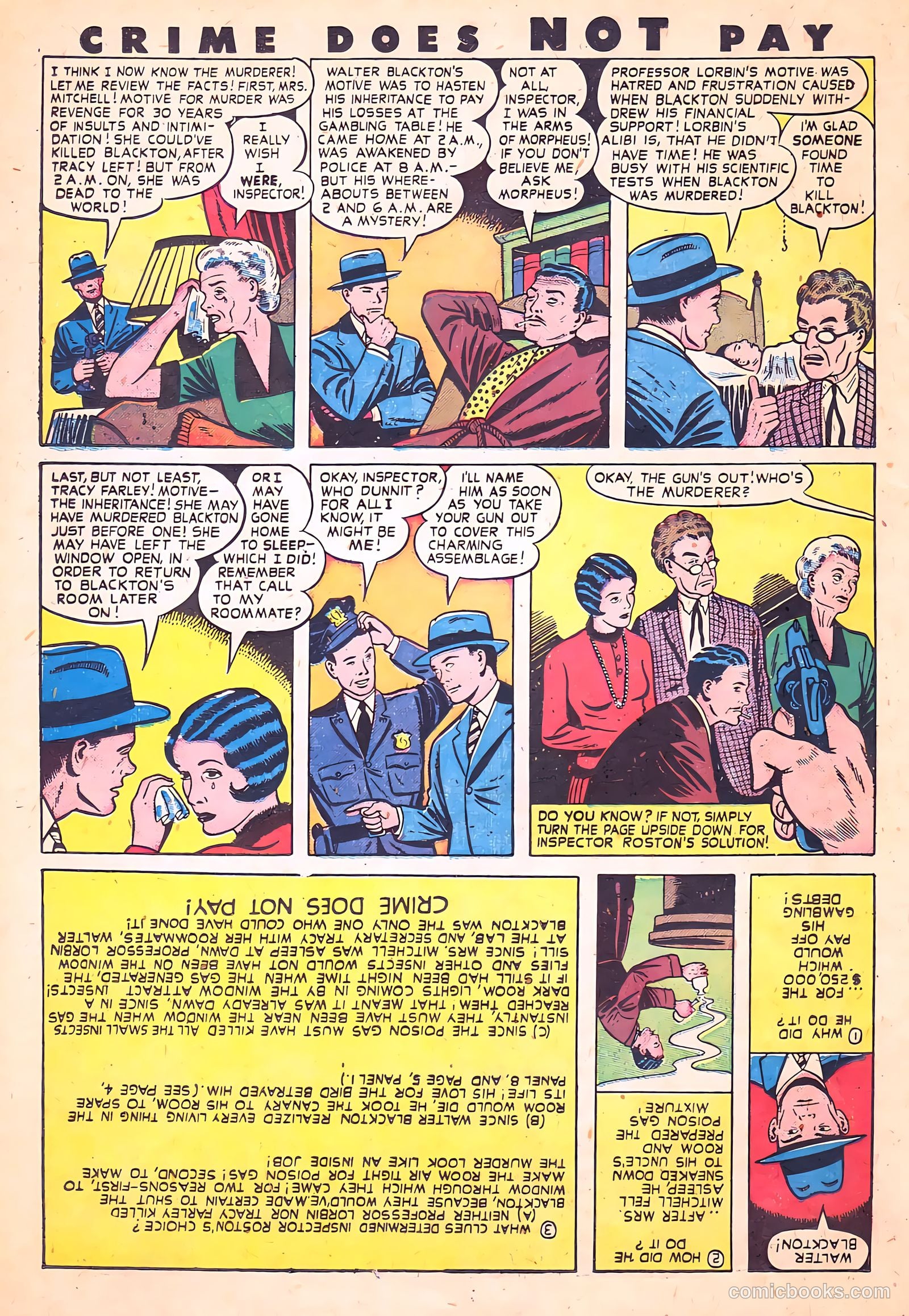 Crime Does Not Pay #62 (1948) — page 38 of 53