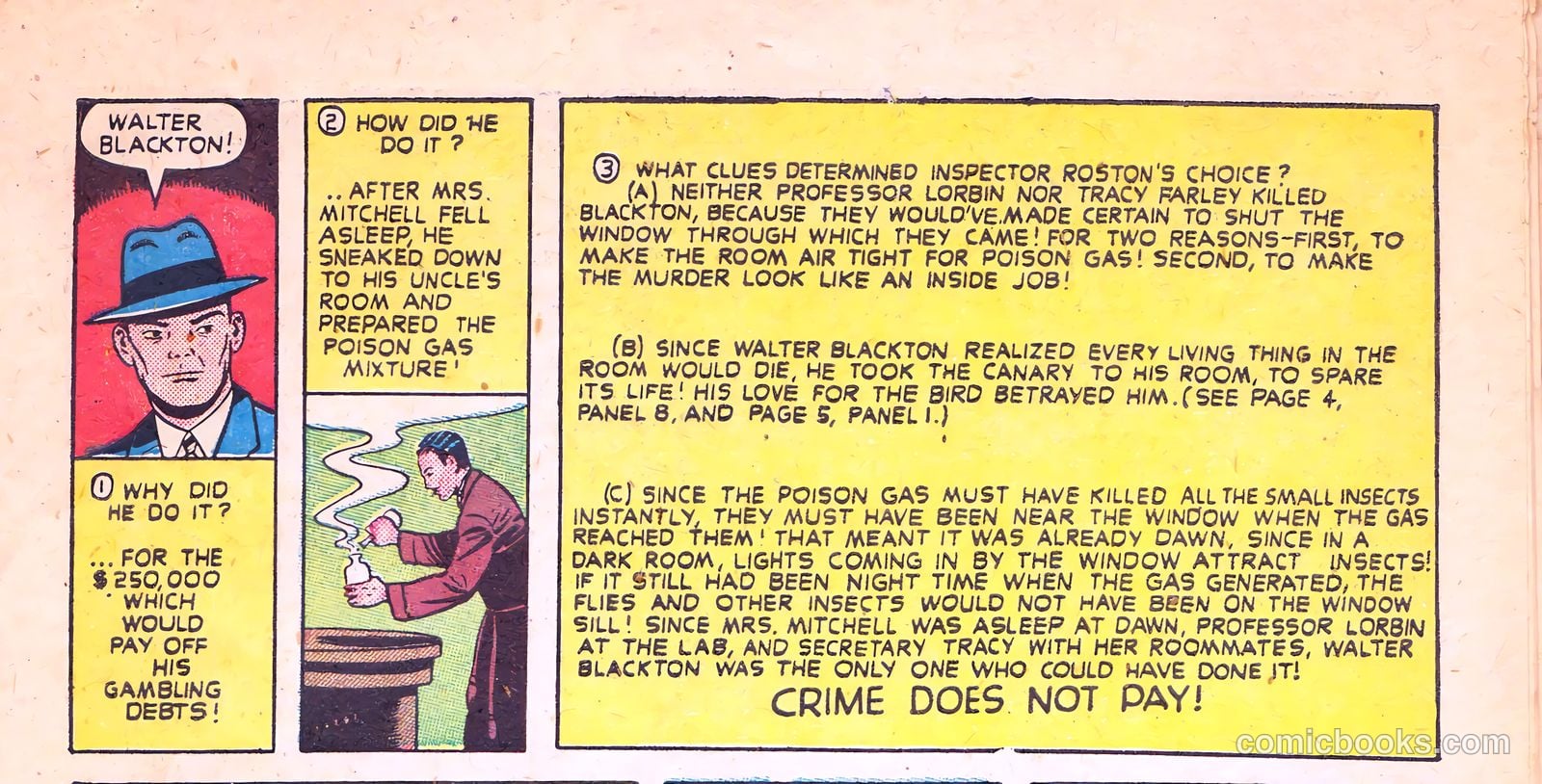 Crime Does Not Pay #62 (1948) — page 39 of 53