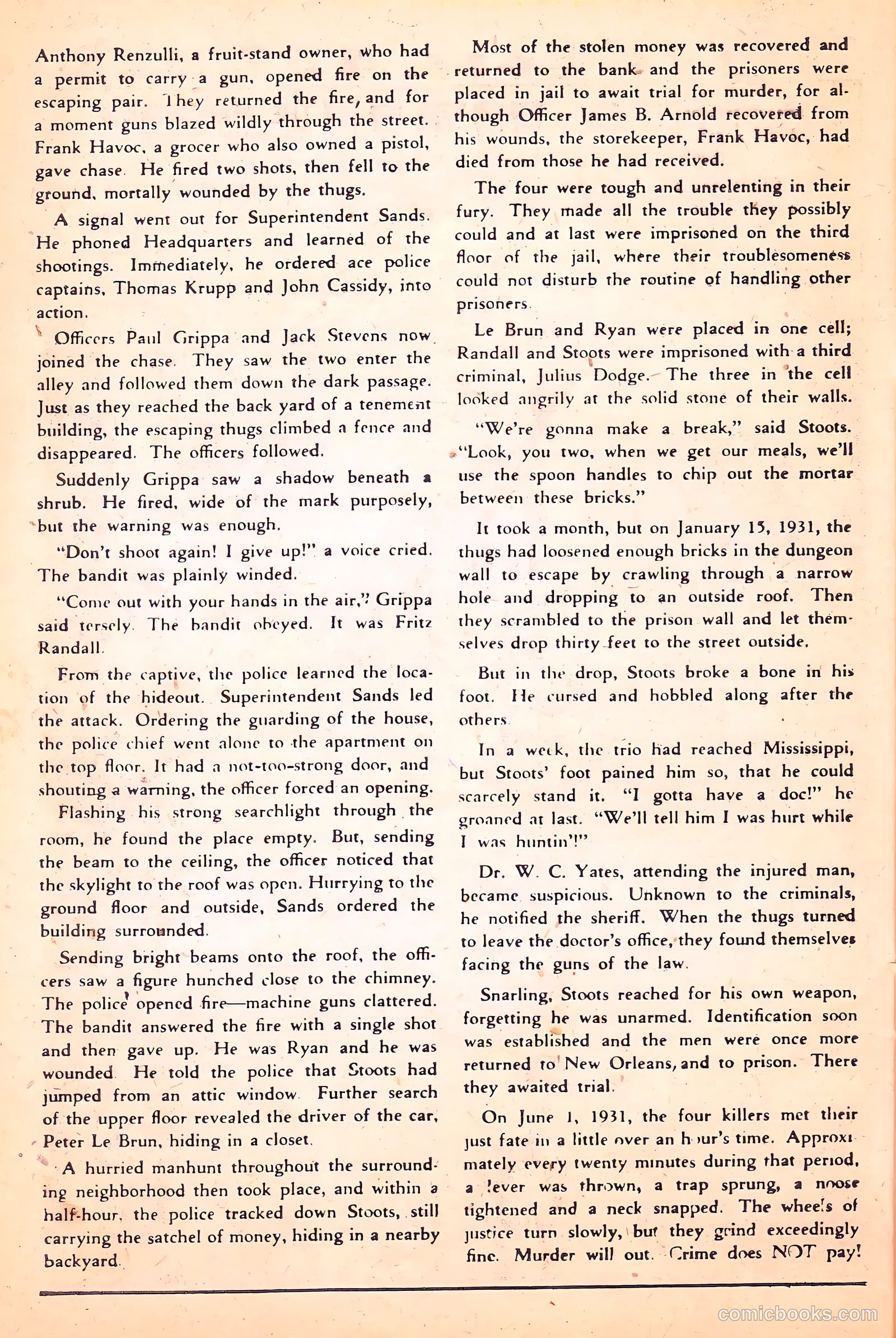 Crime Does Not Pay #62 (1948) — page 43 of 53